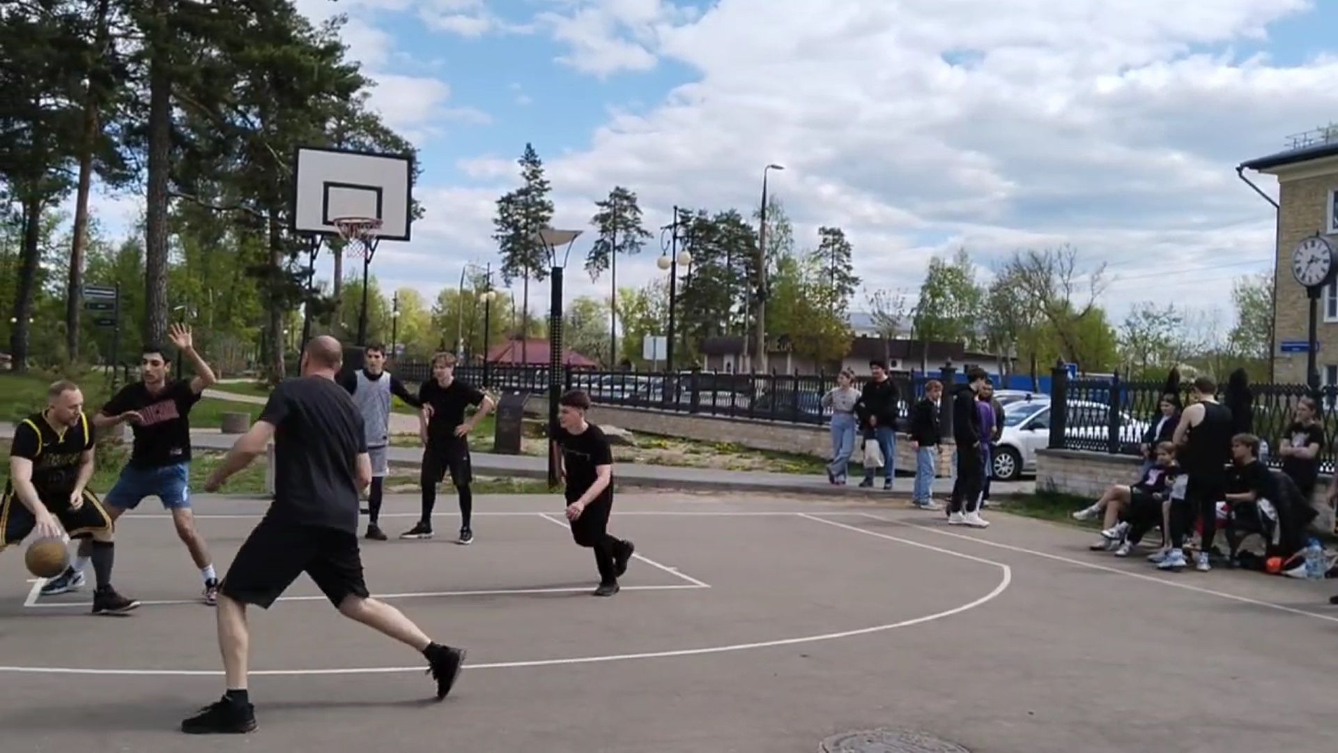 Рошаль, Шатура, стритбол, баскетбол, спорт, соревнование. Крестов Брод
