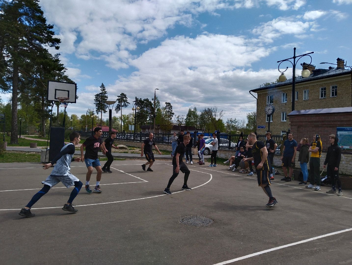 Рошаль, Шатура, стритбол, баскетбол, спорт, соревнование. Крестов Брод