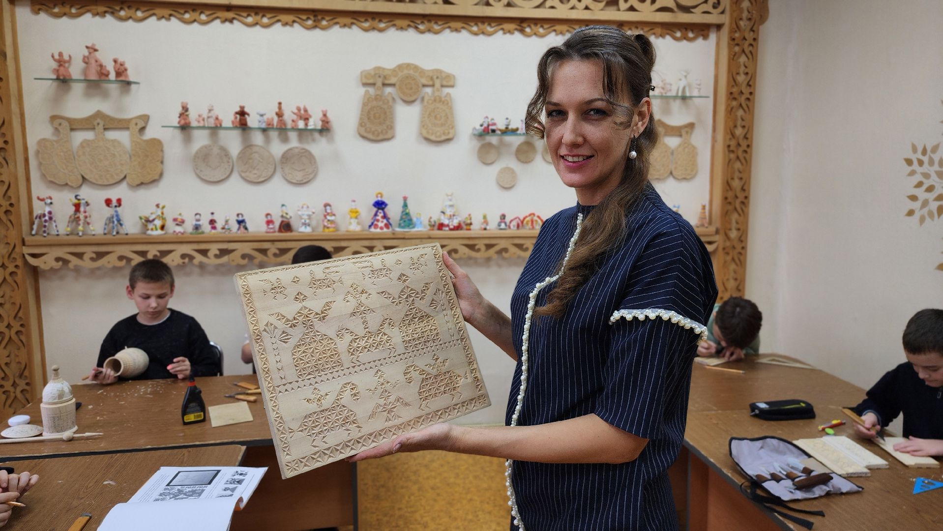 руза, центр детского творчества, резьба по дереву, почетный работник образования рф,