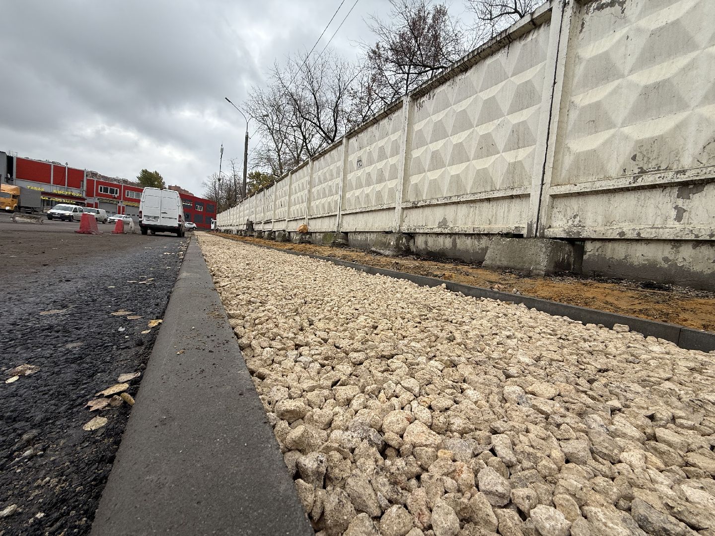 Котельники , Промзона, Силикат, Капитальный ремонт дороги ,