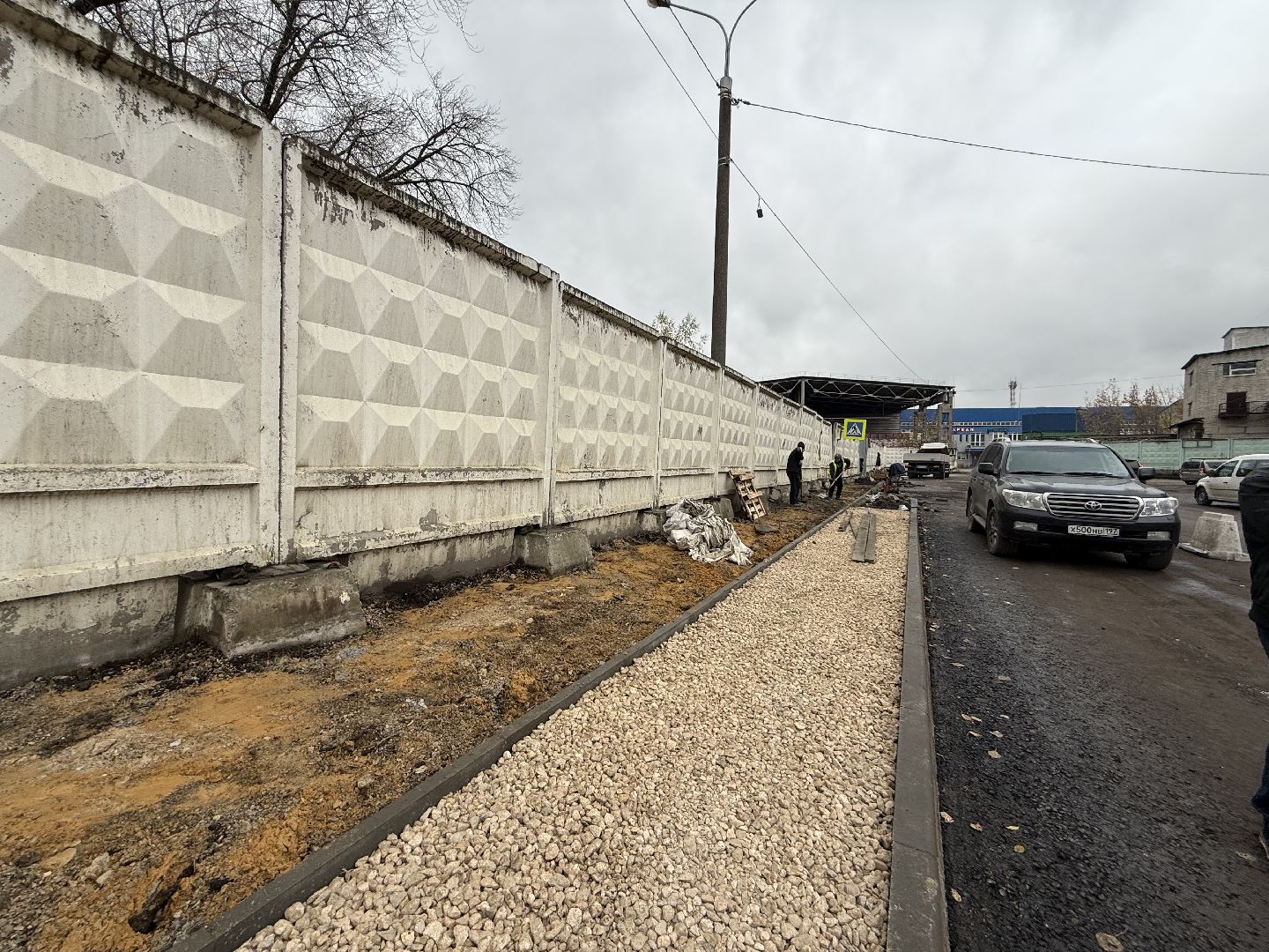 Котельники , Промзона, Силикат, Капитальный ремонт дороги ,