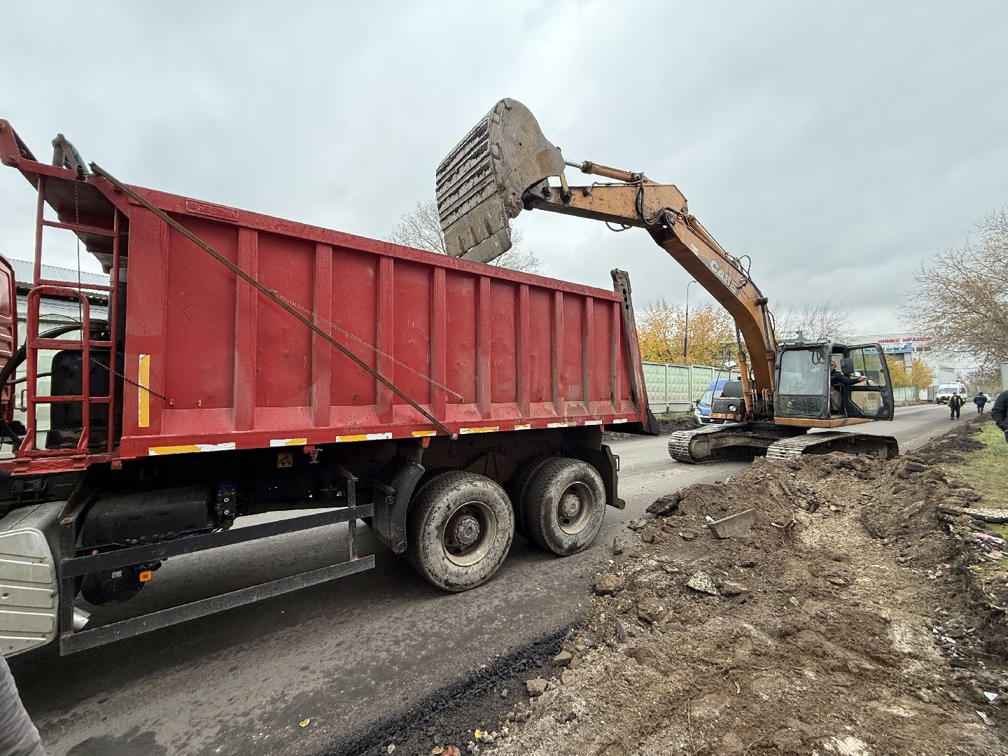 Котельники , Промзона, Силикат, Капитальный ремонт дороги ,