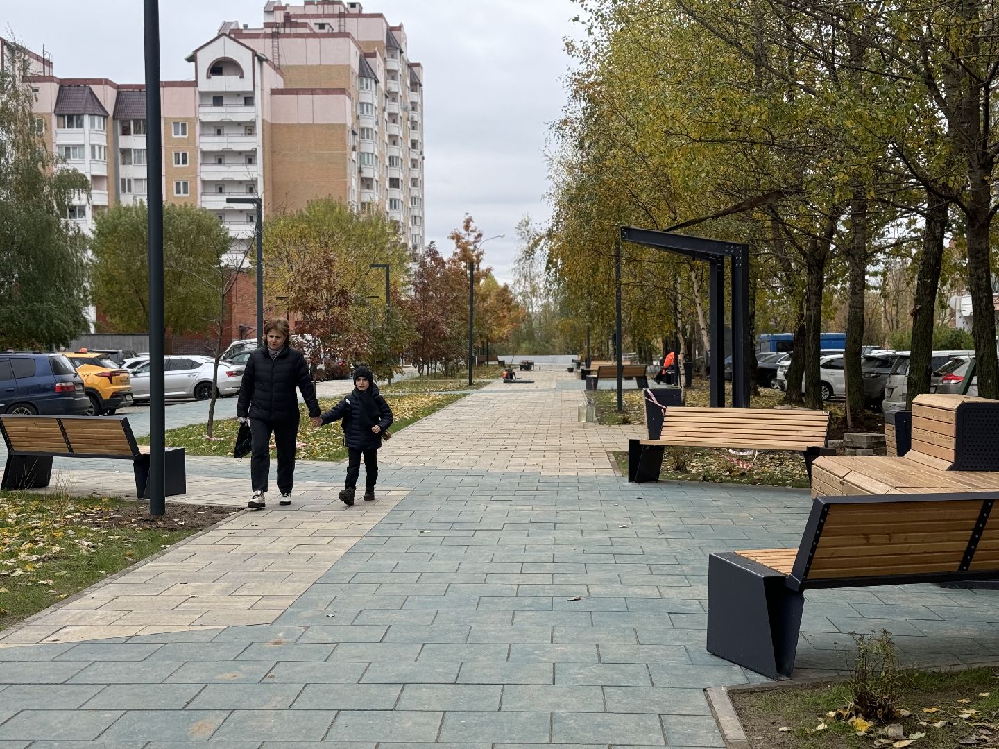 благоустройство сквера, ленинский округ, комфортная городская среда,