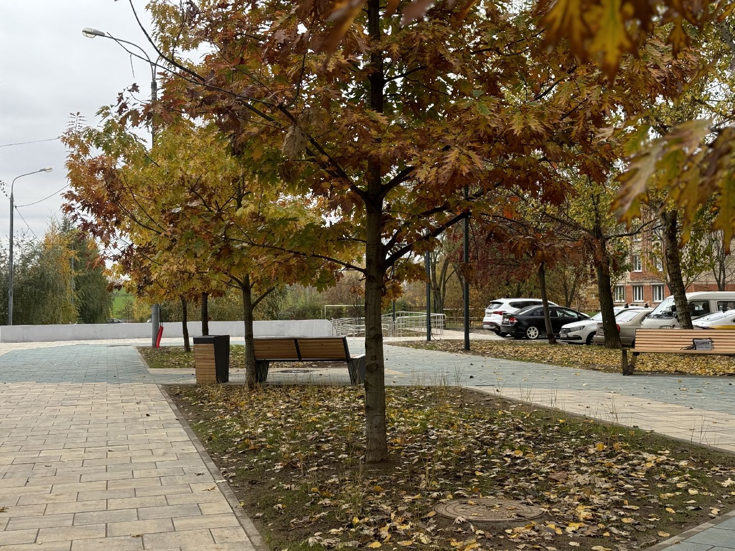 благоустройство сквера, ленинский округ, комфортная городская среда,