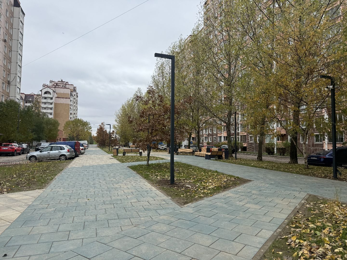 благоустройство сквера, ленинский округ, комфортная городская среда,