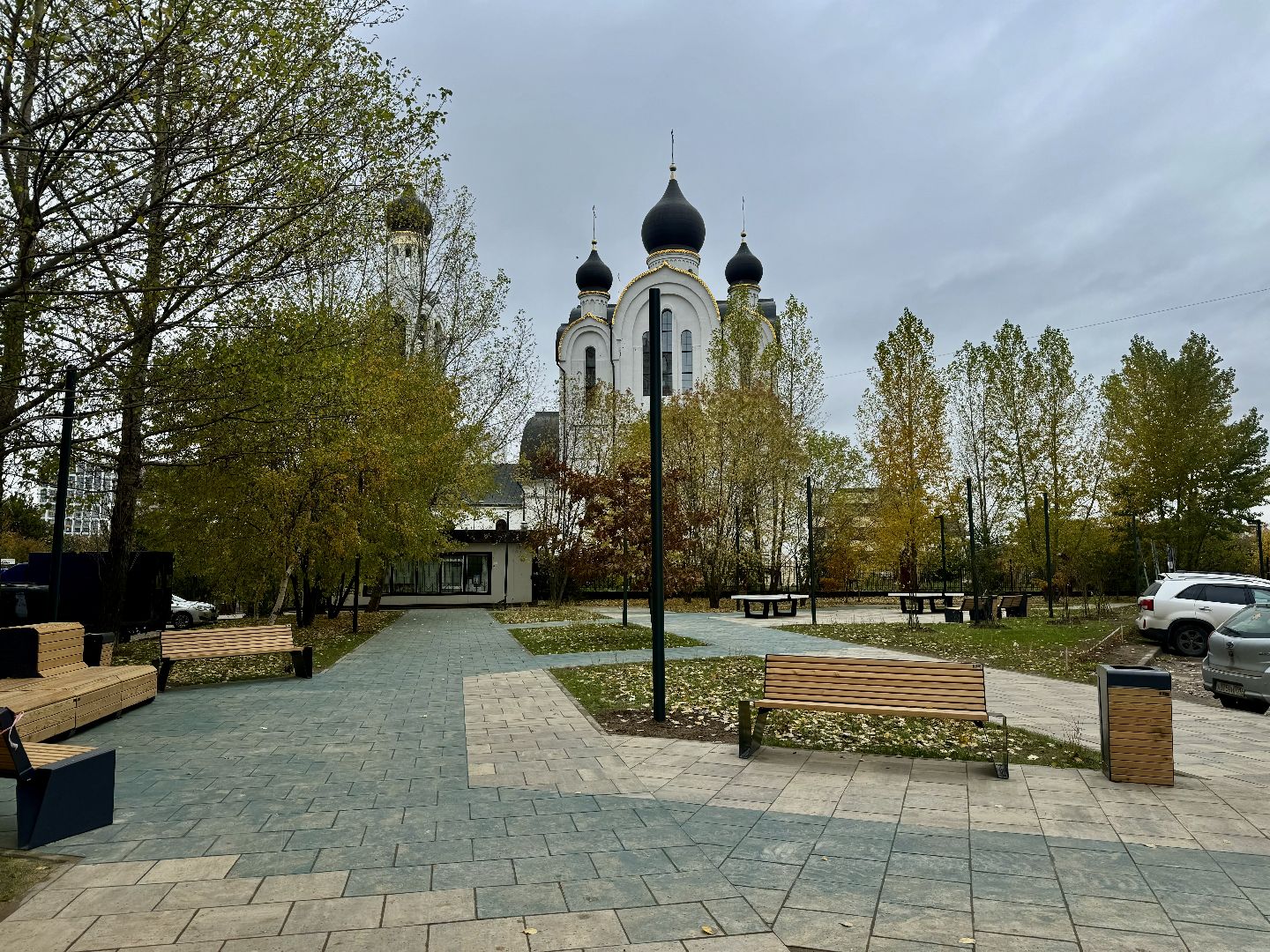 благоустройство сквера, ленинский округ, комфортная городская среда,
