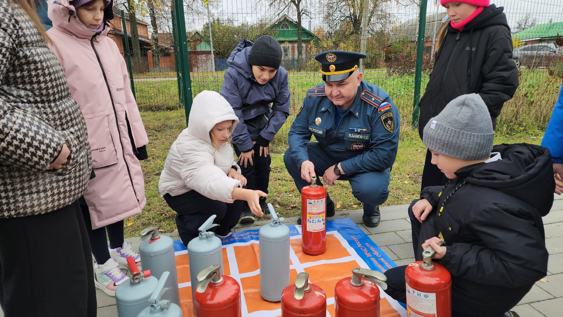 луховицы, мчс 35 лет,школа 1,