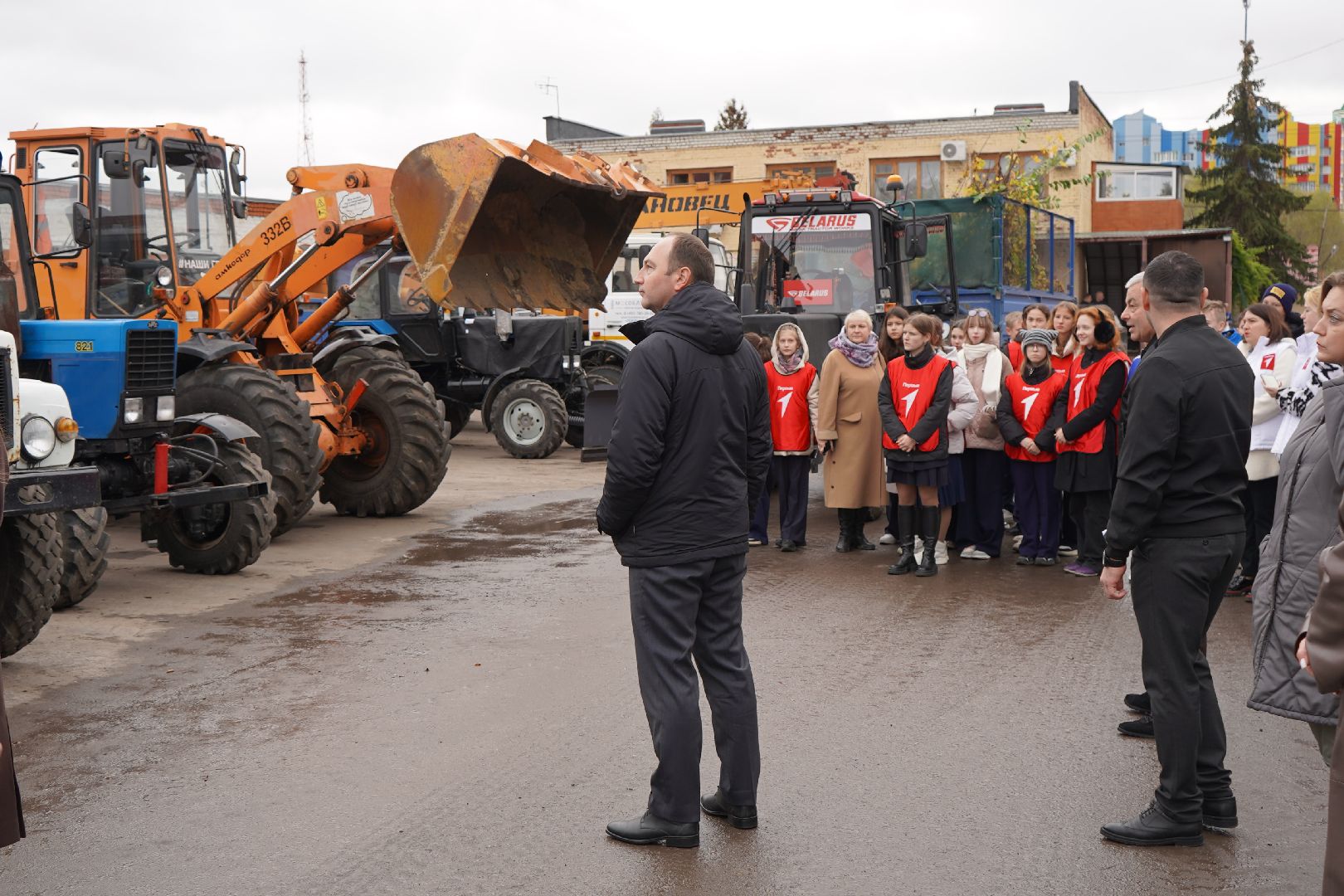 ступино, благоустройство, экскурсия, школьники,