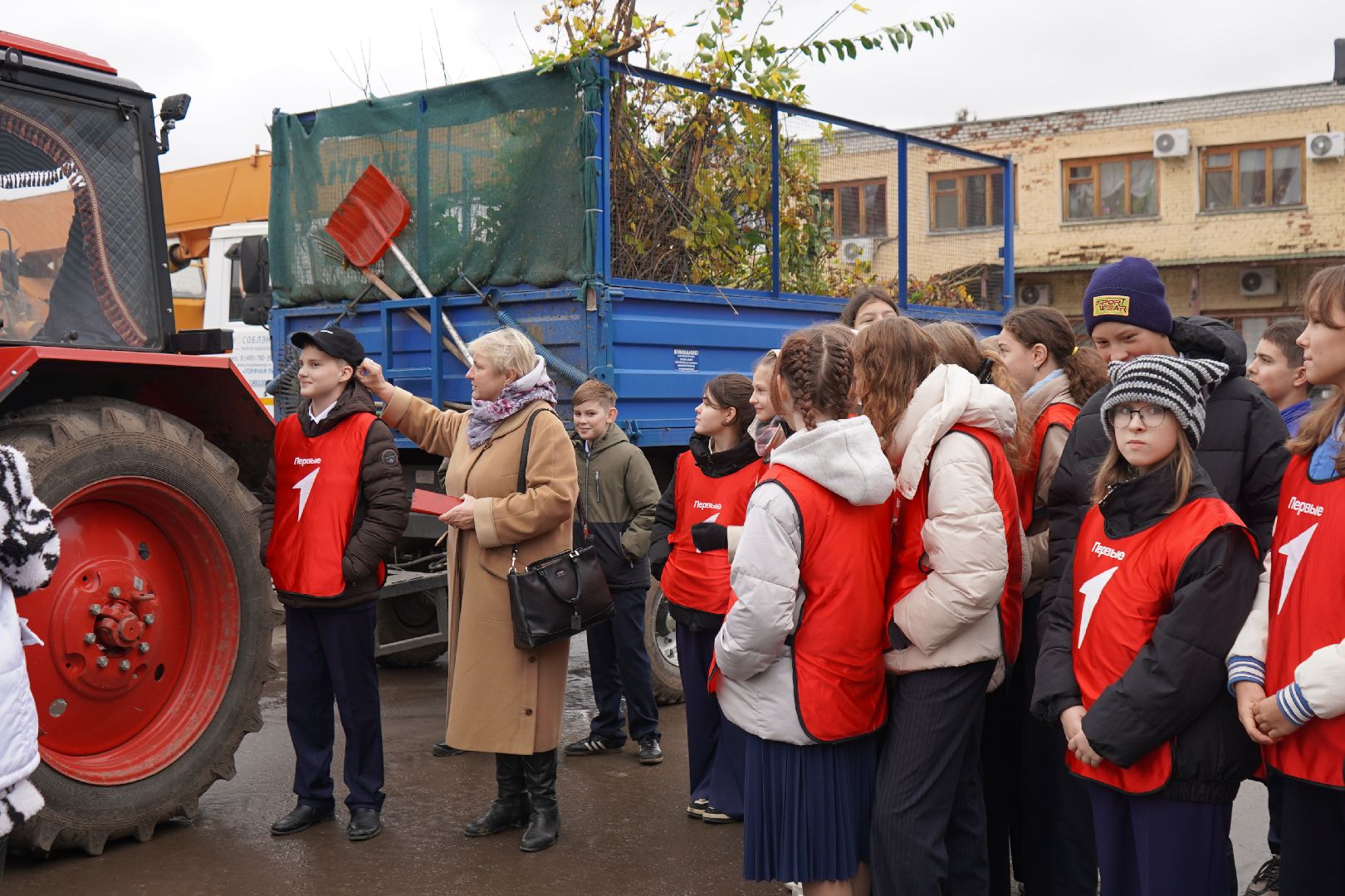 ступино, благоустройство, экскурсия, школьники,