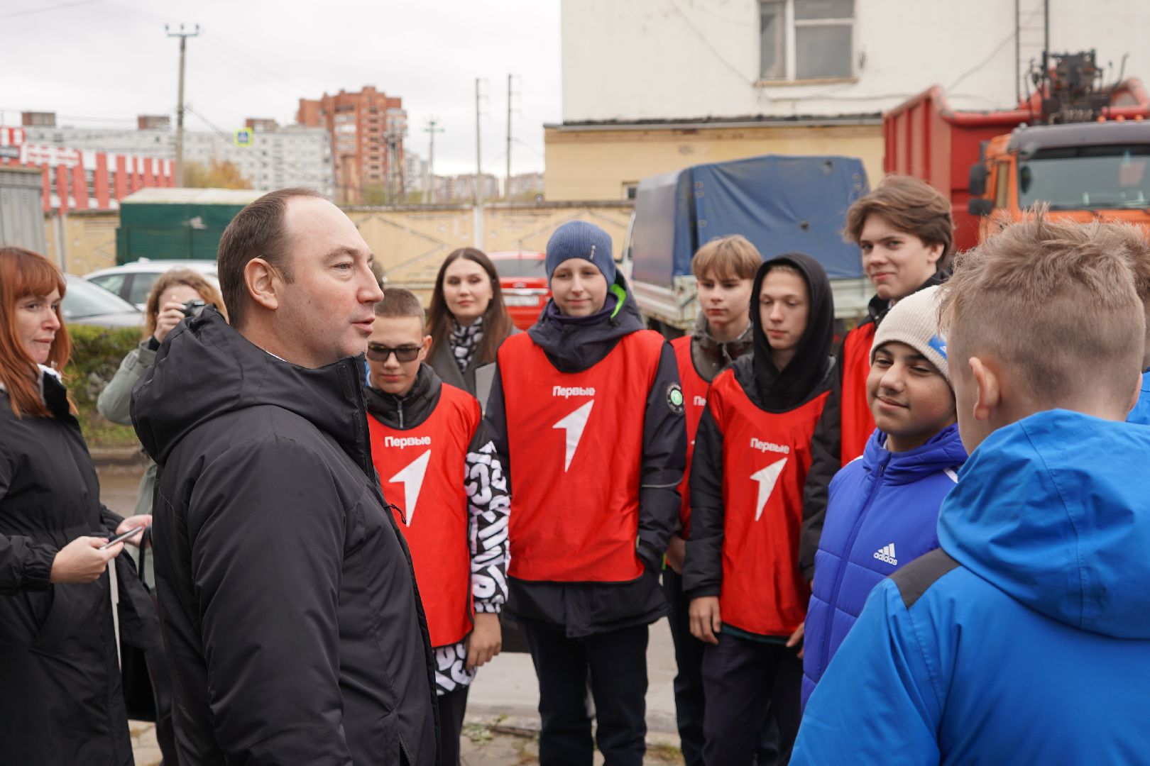 ступино, благоустройство, экскурсия, школьники,