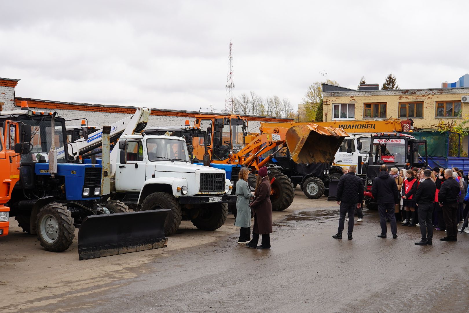ступино, благоустройство, экскурсия, школьники,