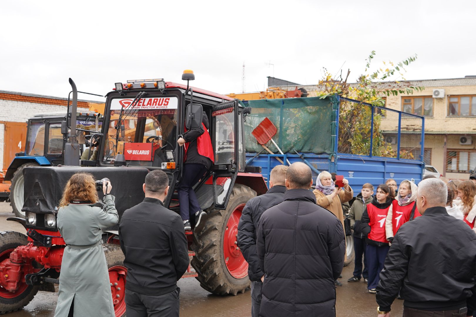 ступино, благоустройство, экскурсия, школьники,