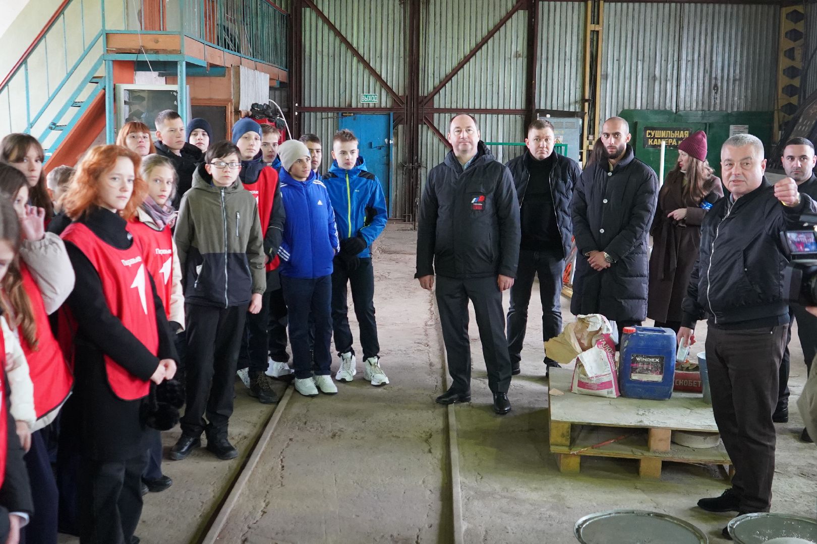 ступино, благоустройство, экскурсия, школьники,