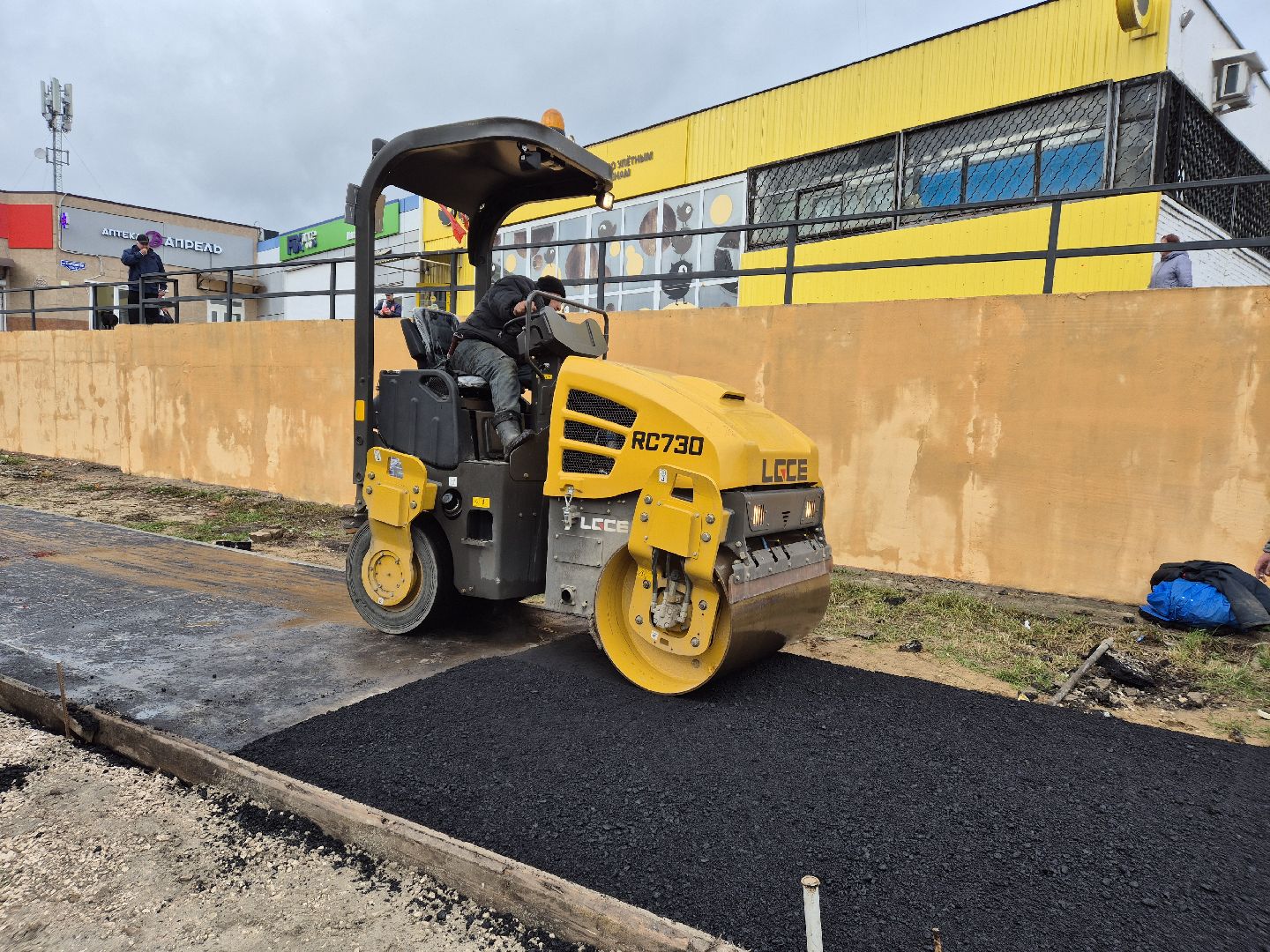 ремонт тротуара, орехово-зуево,