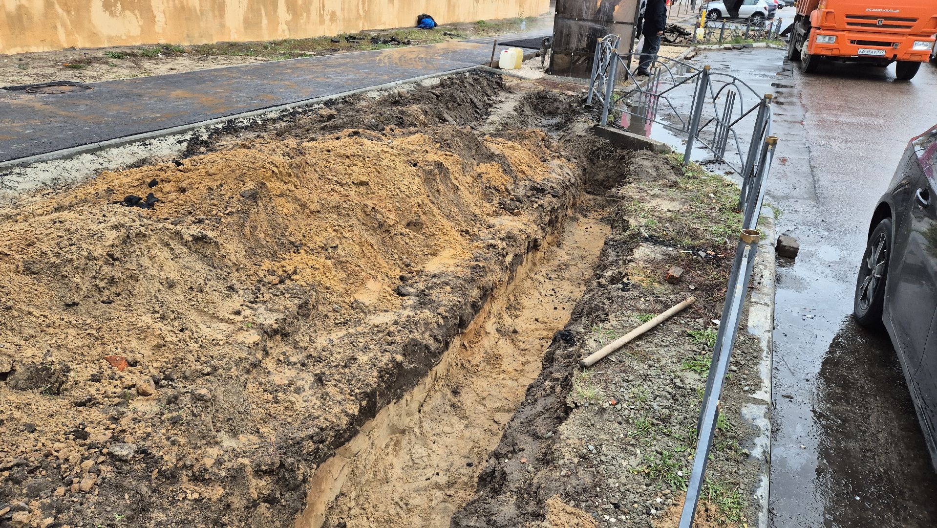 ремонт тротуара, орехово-зуево,