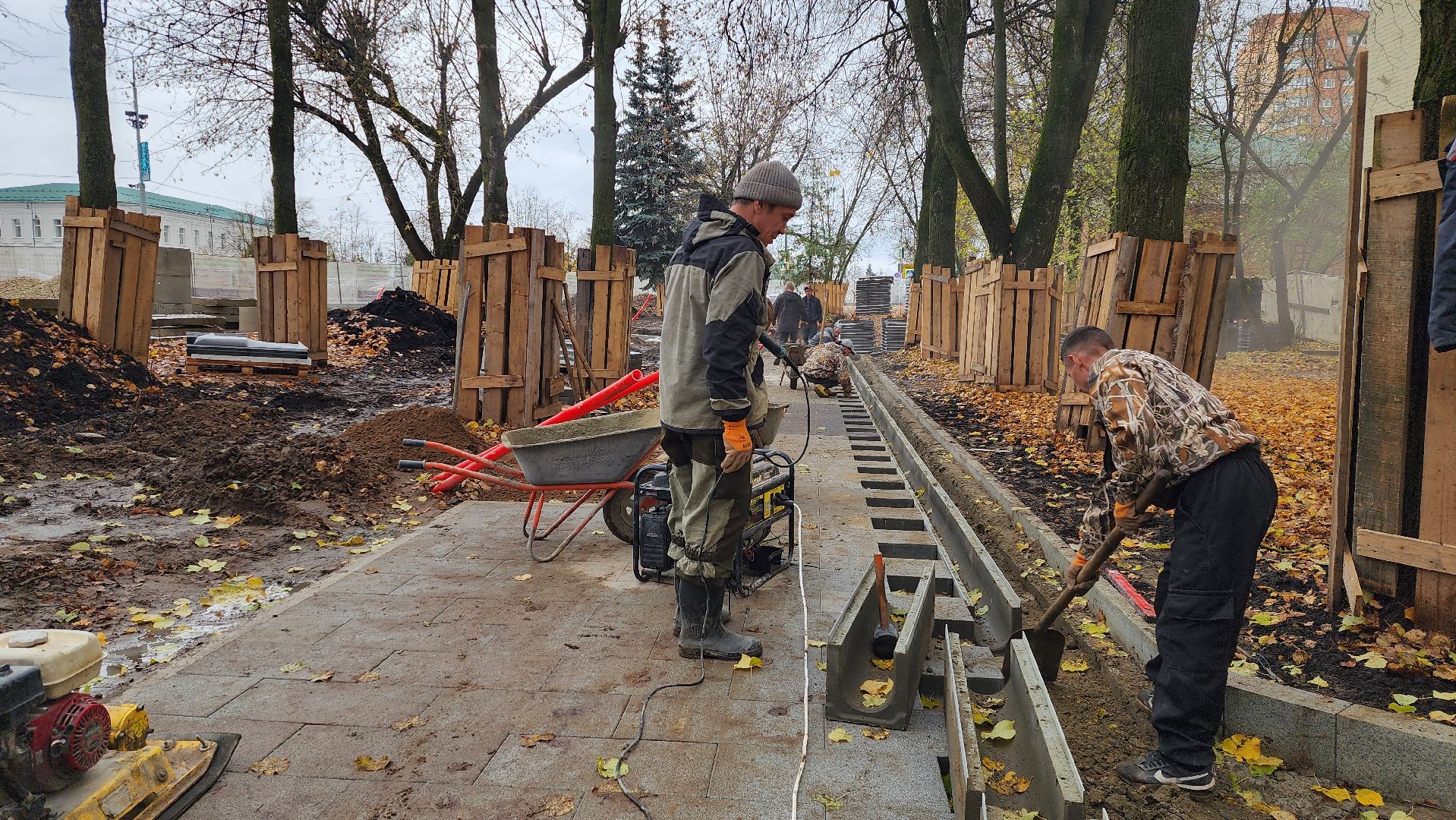 истра, благоустройство,реконструкция  площади,