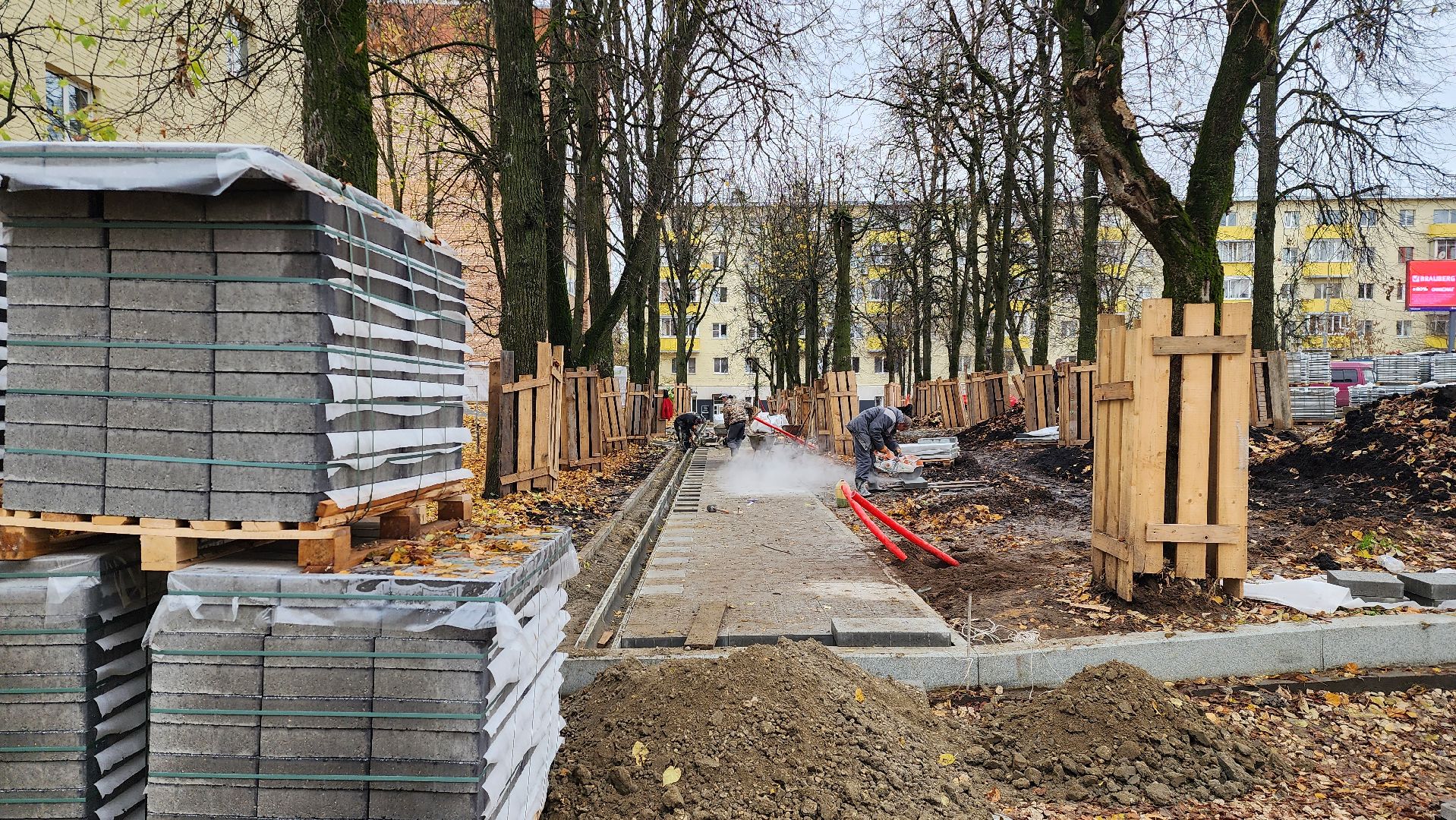 истра, благоустройство,реконструкция  площади,