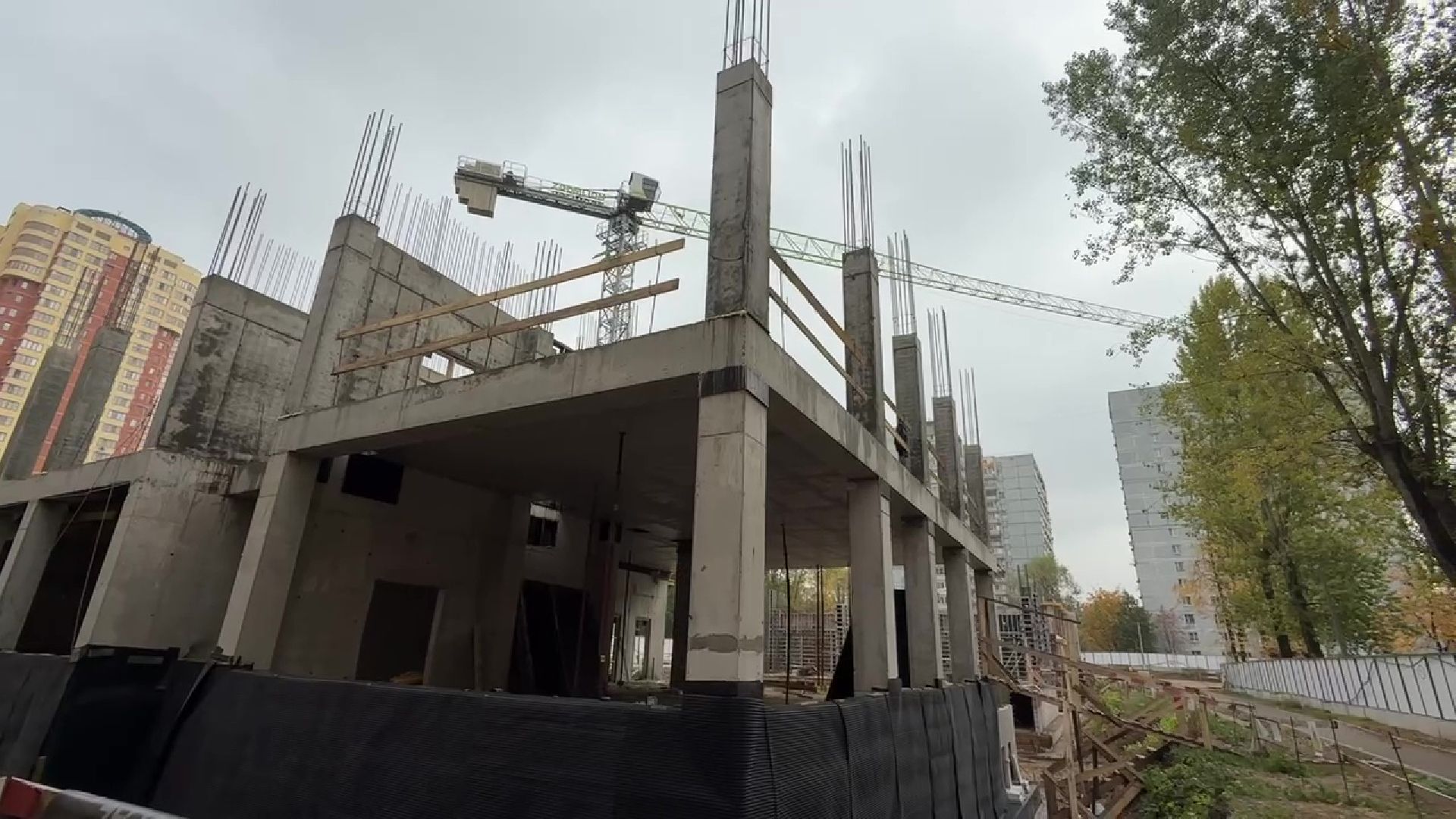 Реутов, строительство школы, пристройка,