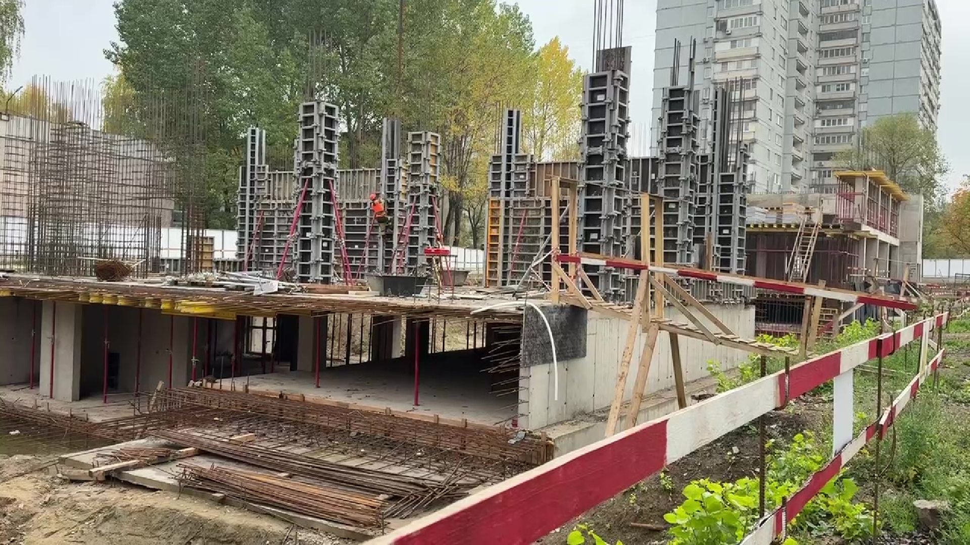 Реутов, строительство школы, пристройка,