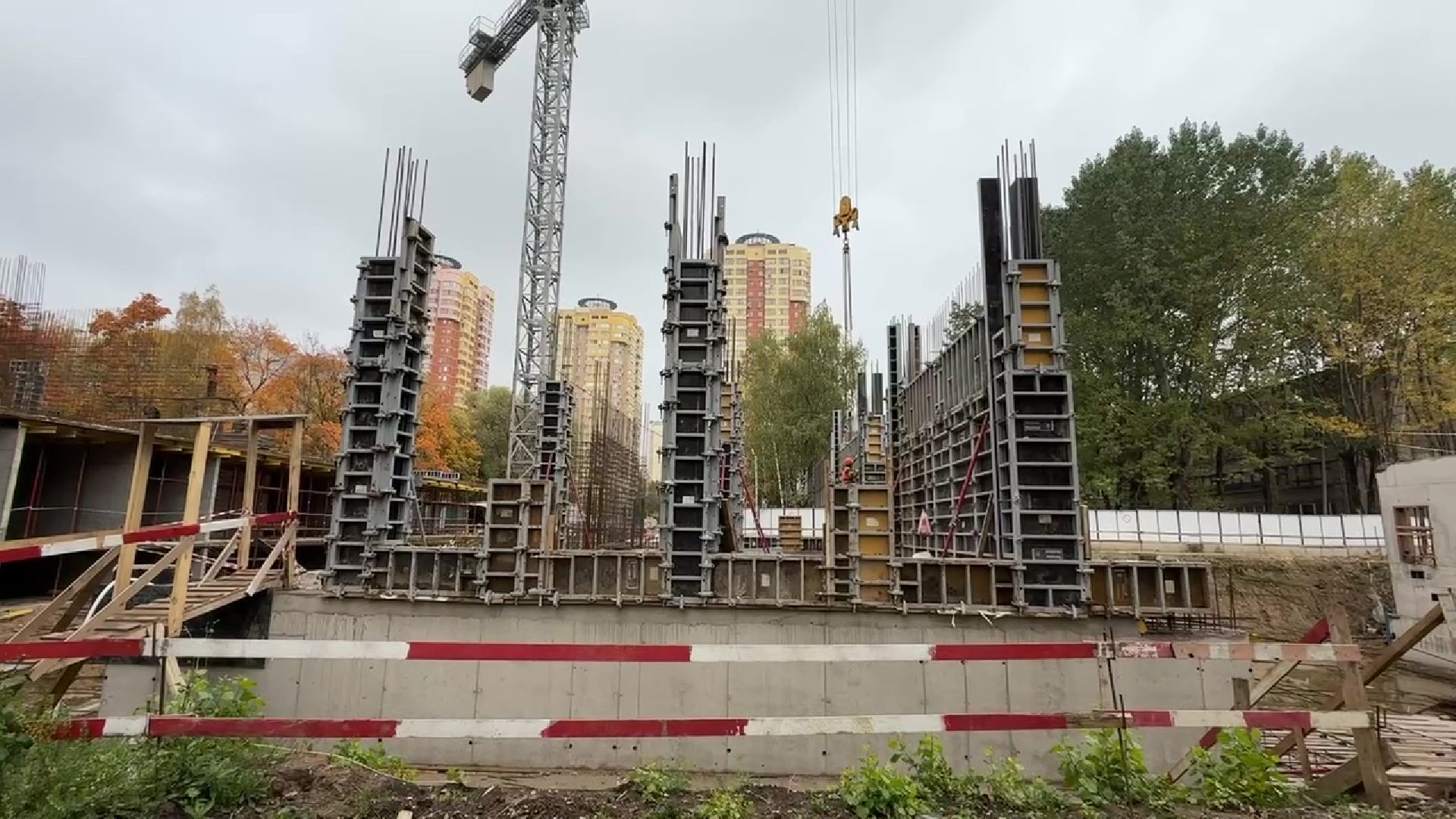 Реутов, строительство школы, пристройка,