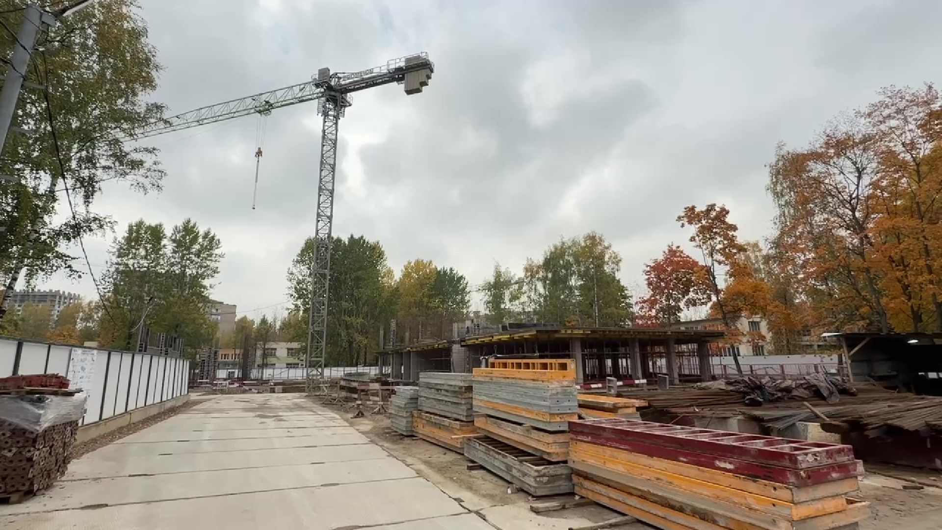 Реутов, строительство школы, пристройка,