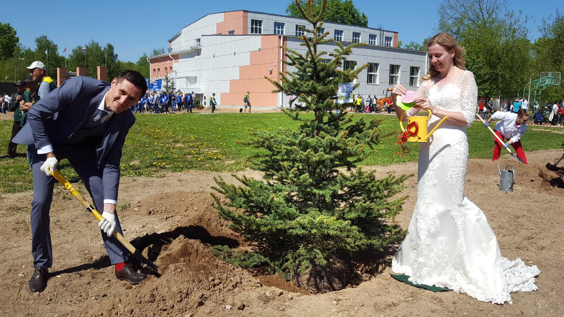 озеленение, благоустройство, лес победы,