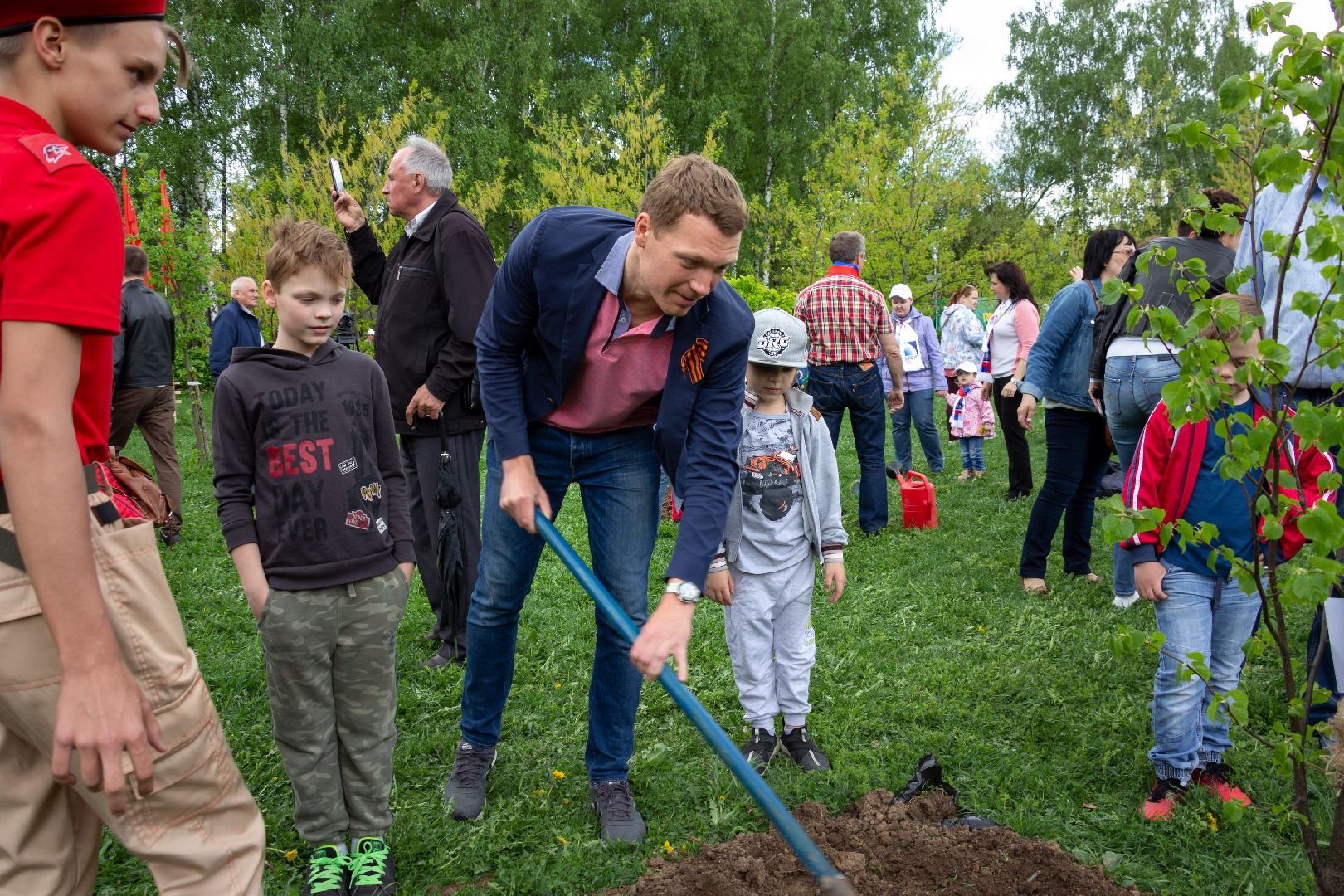 озеленение, благоустройство, лес победы,