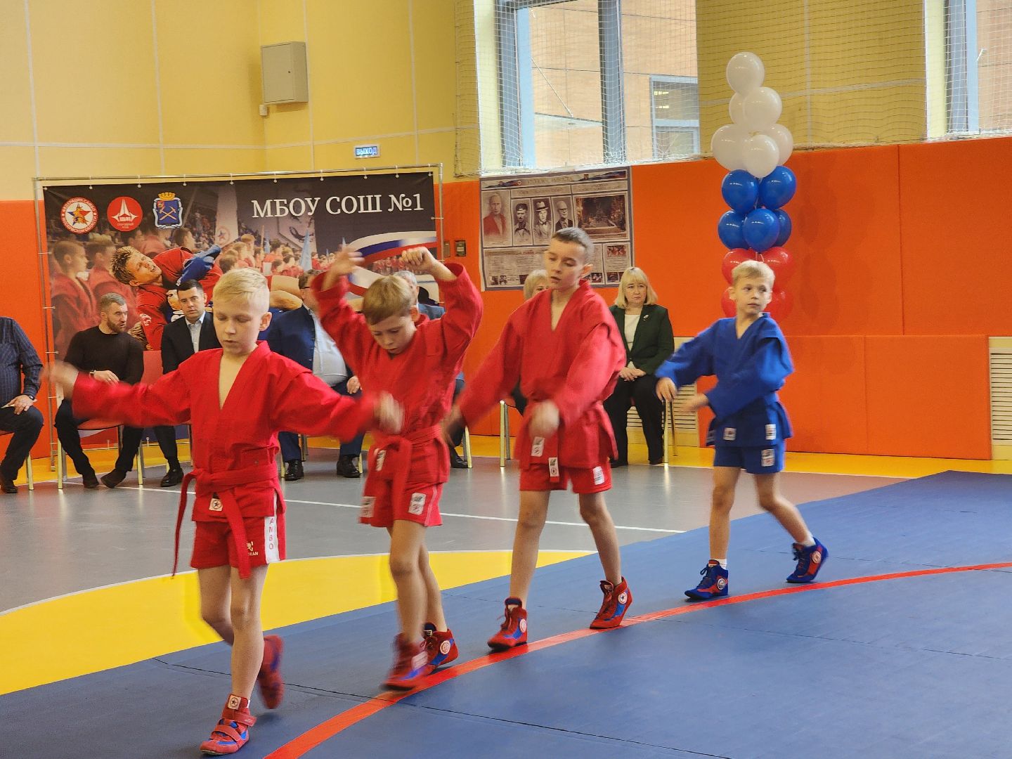 Подольск , Школа 1, Климовск, Самбо в школу,