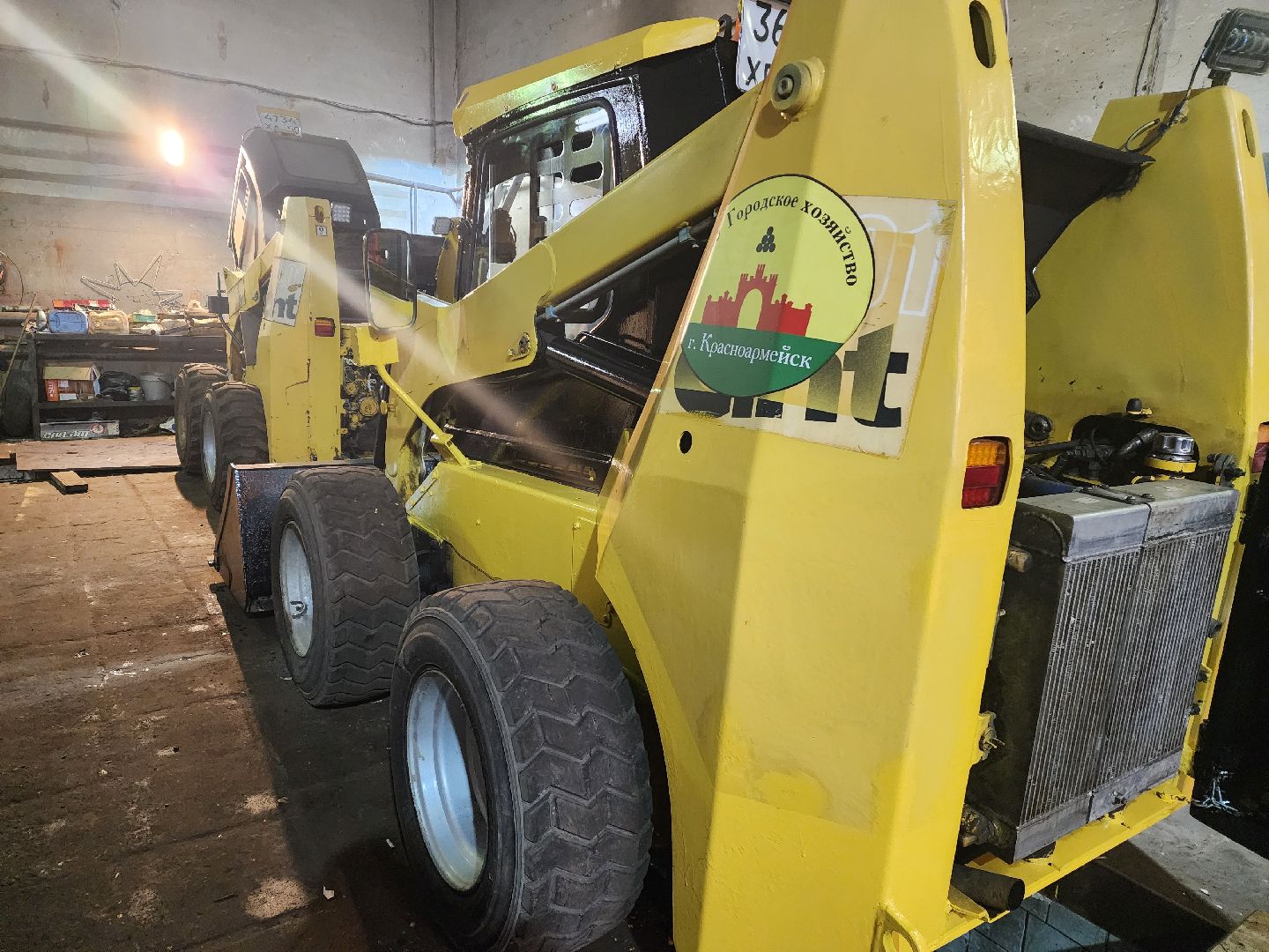 красноармейск, городской округ пушкинский, снегоуборочная техника, коммунальная служба,