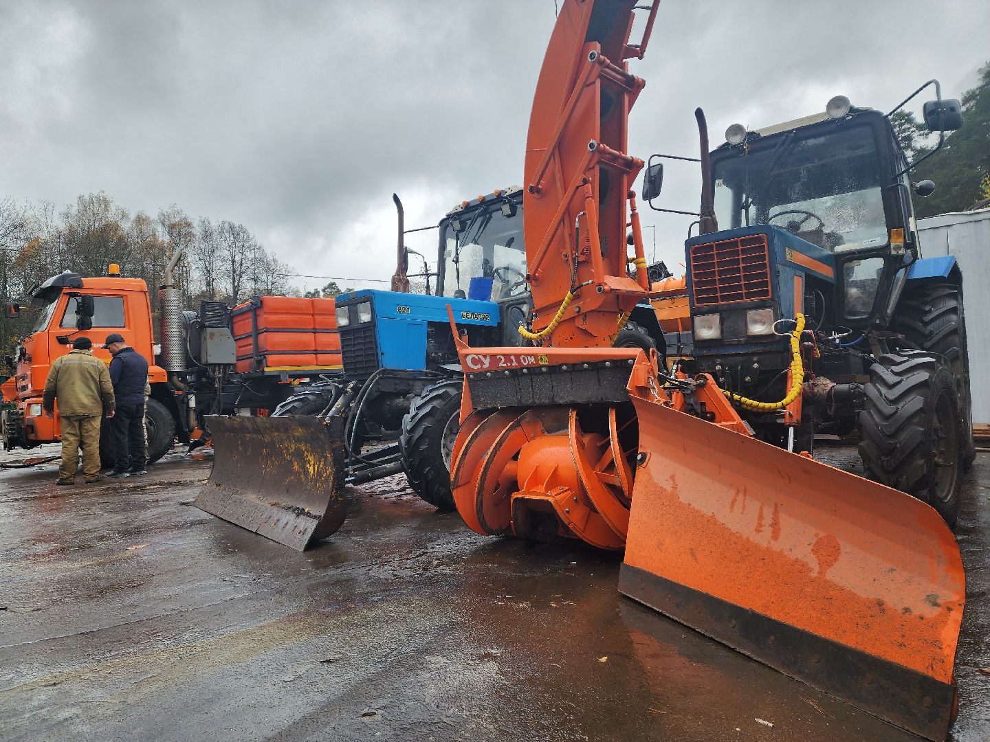 красноармейск, городской округ пушкинский, снегоуборочная техника, коммунальная служба,