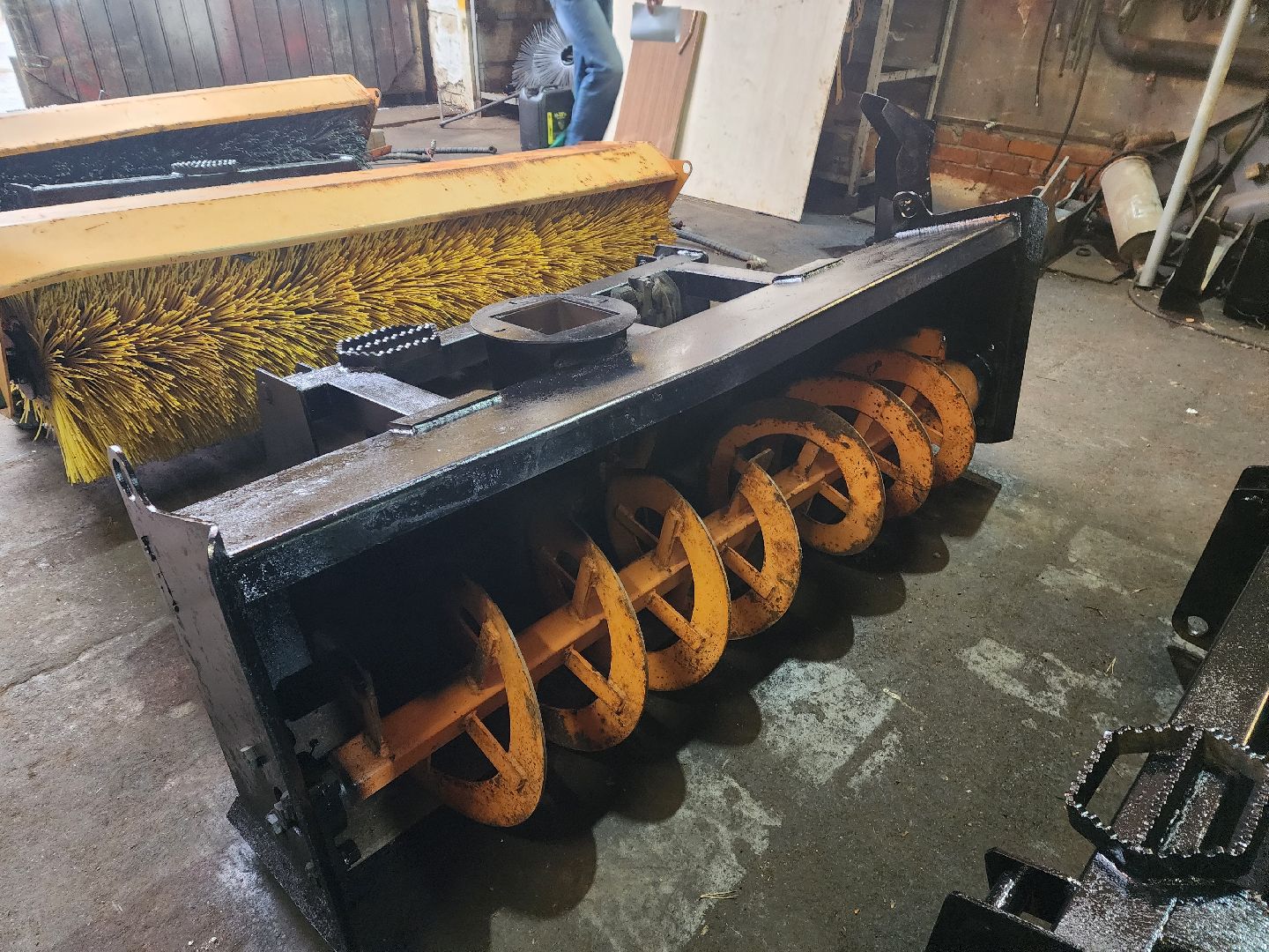 красноармейск, городской округ пушкинский, снегоуборочная техника, коммунальная служба,