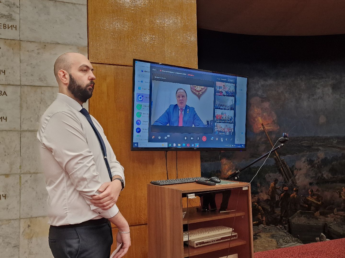 урок мужества в музее войск пво в балашихе, балашиха,