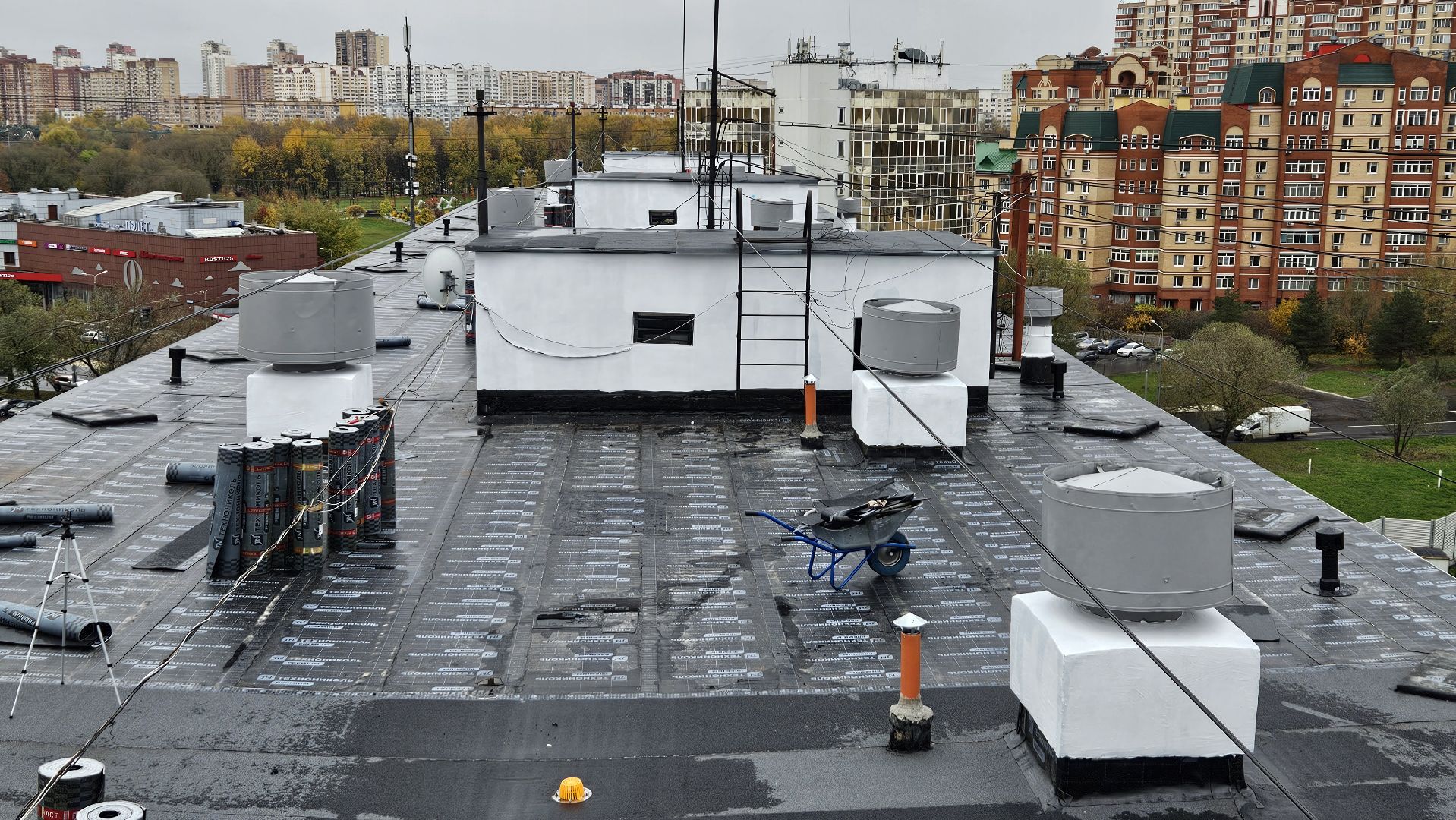 долгопрудный, ремонт крыши, проспект пацаева,капитальный  ремонт,