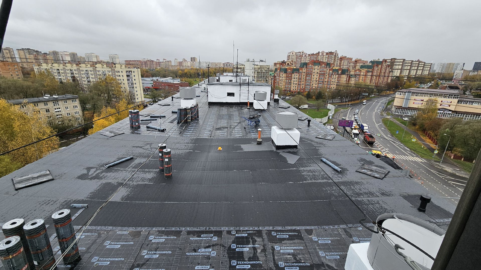 долгопрудный, ремонт крыши, проспект пацаева,капитальный  ремонт,