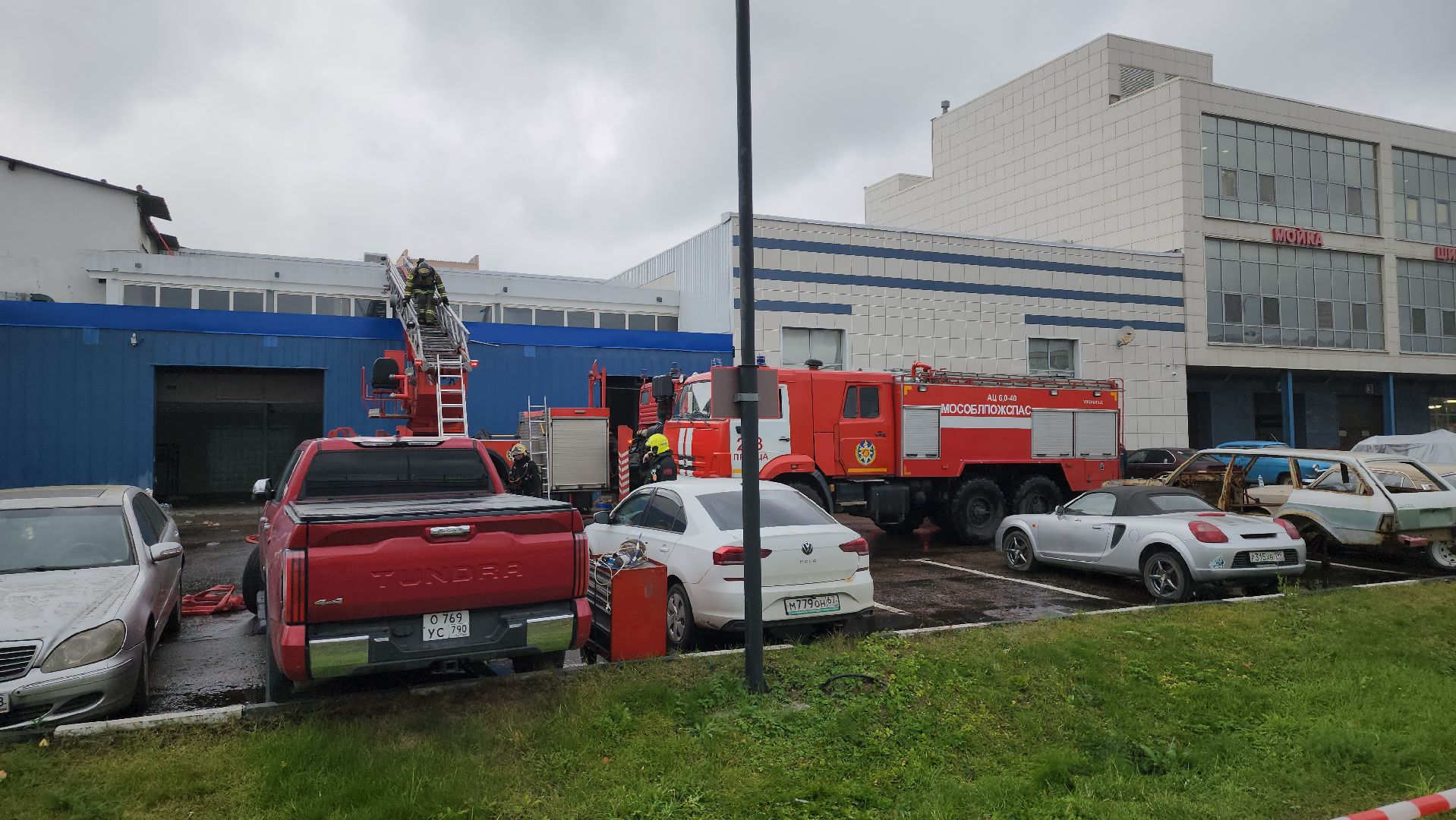 пушкино, пожар, Пожар на ярославском шоссе,