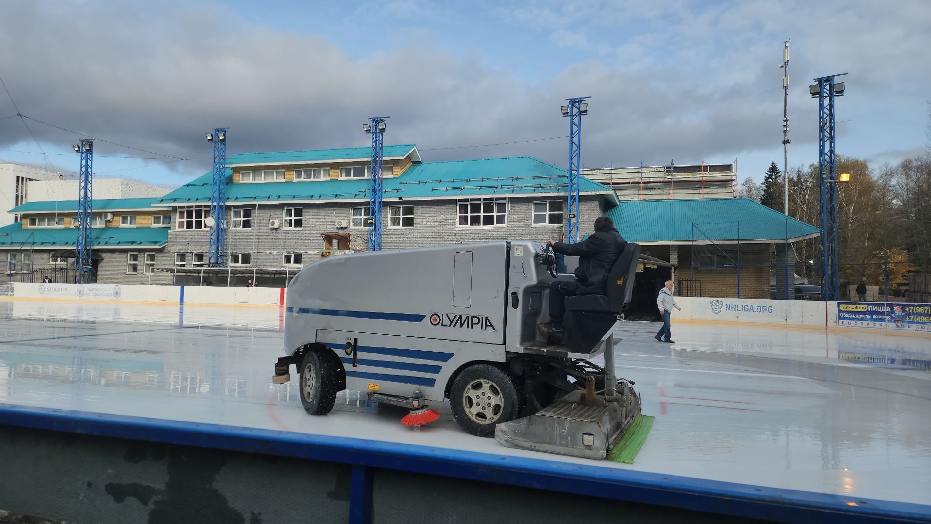 Черноголовка, Каток, Хоккей,