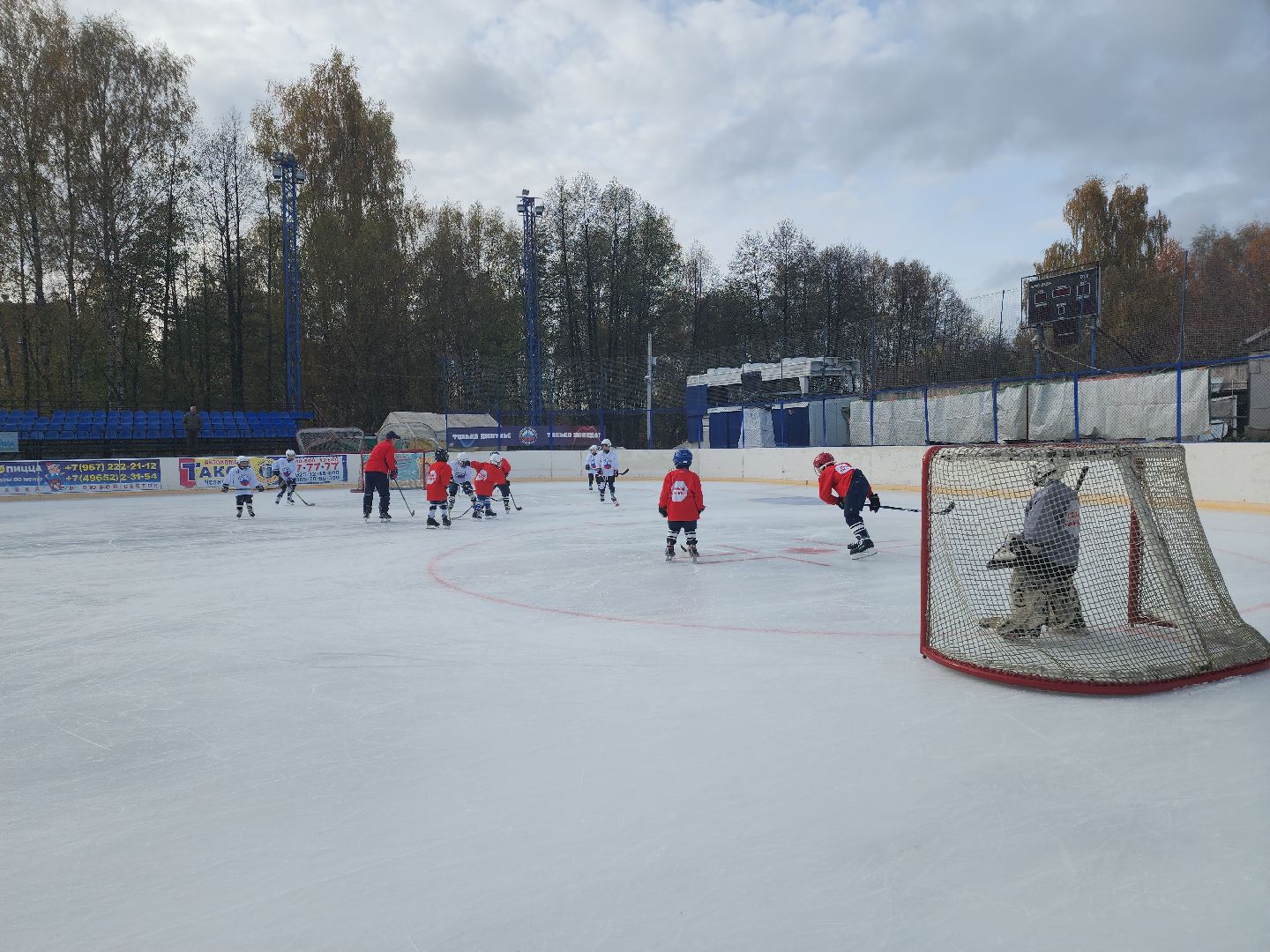 Черноголовка, Каток, Хоккей,