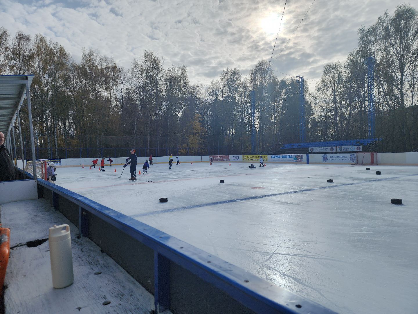 Черноголовка, Каток, Хоккей,