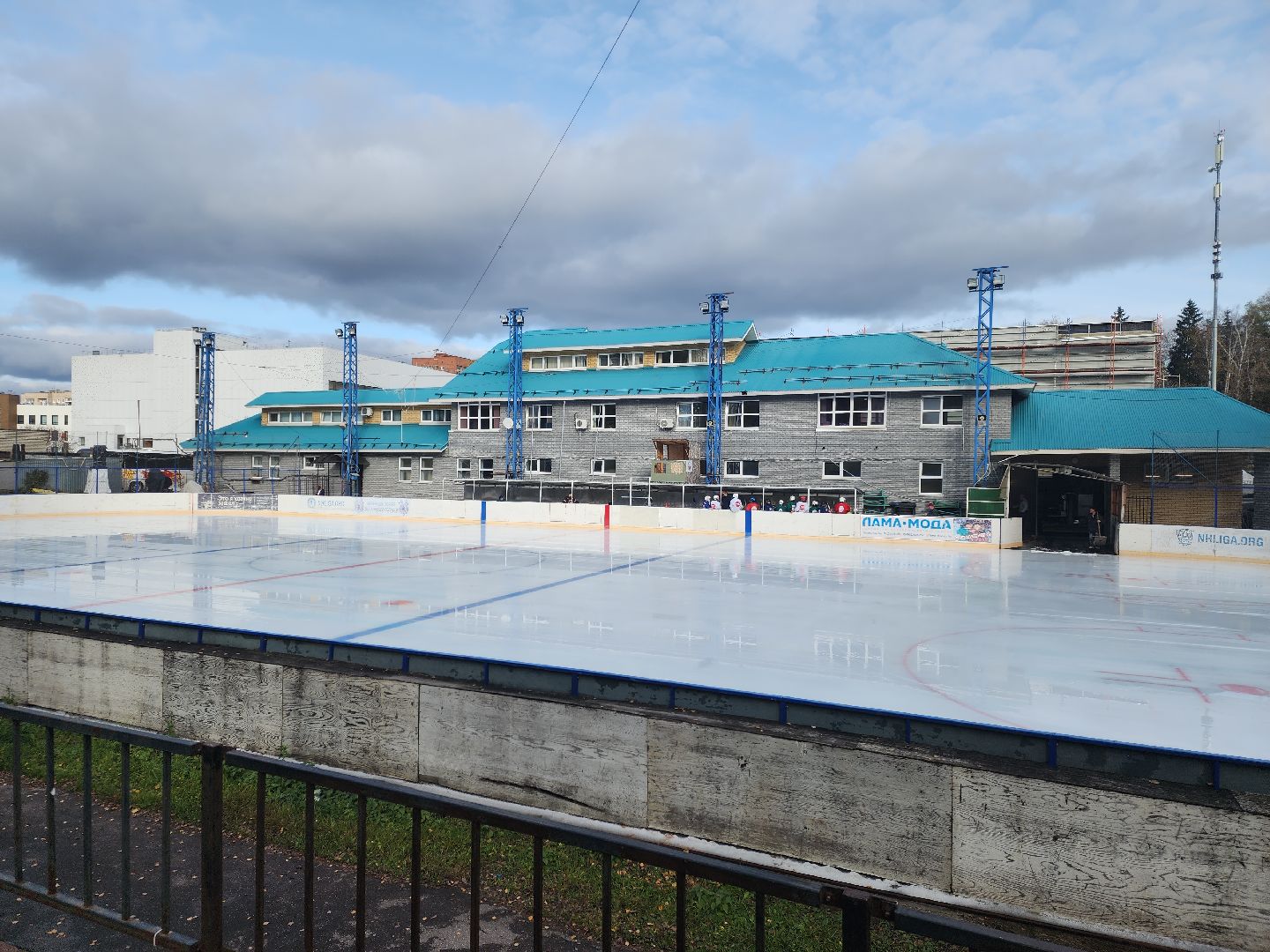 Черноголовка, Каток, Хоккей,