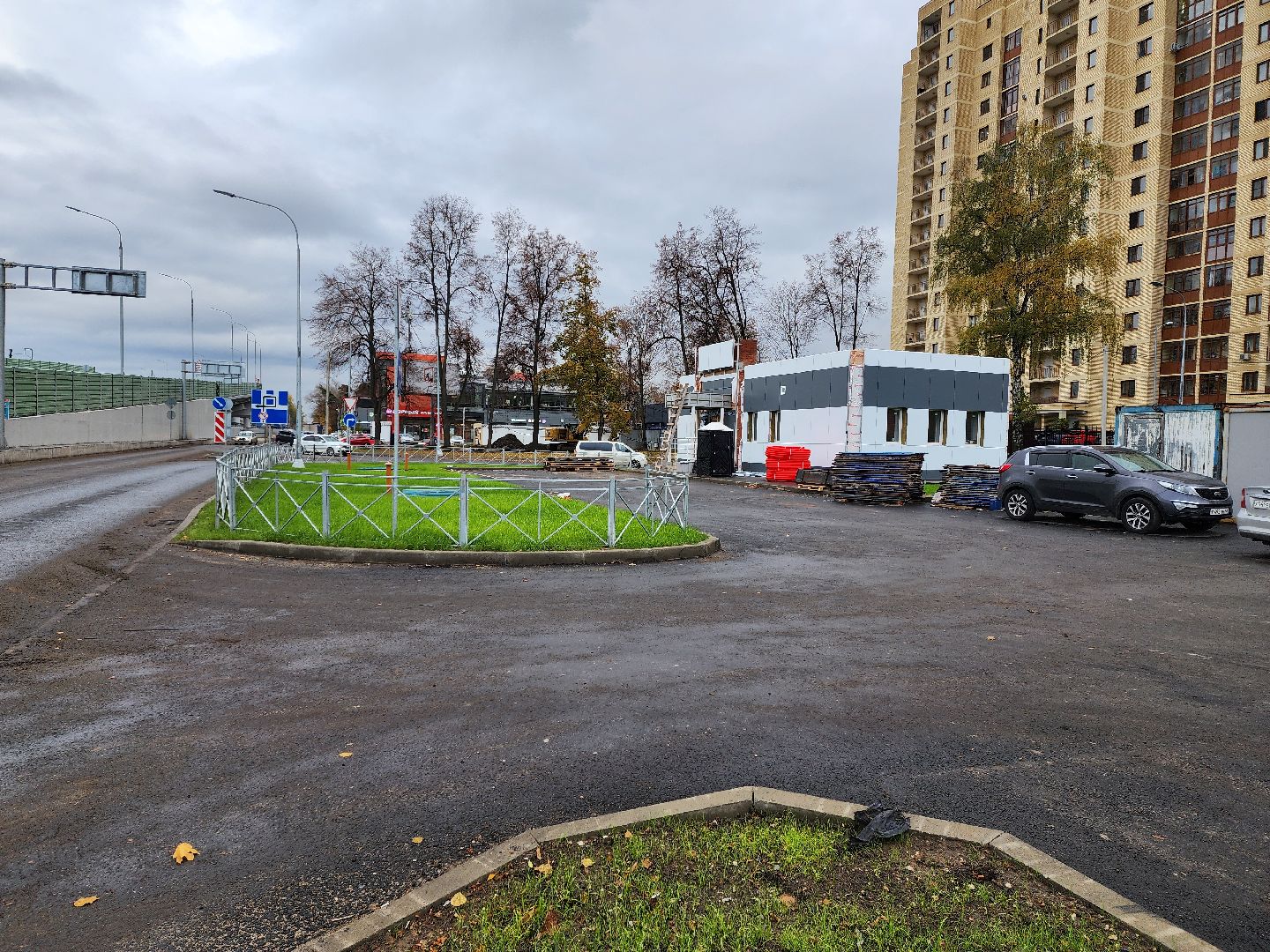 раменское, строительство, путепровод быково, пункт обеспечения транспортной безопасности,