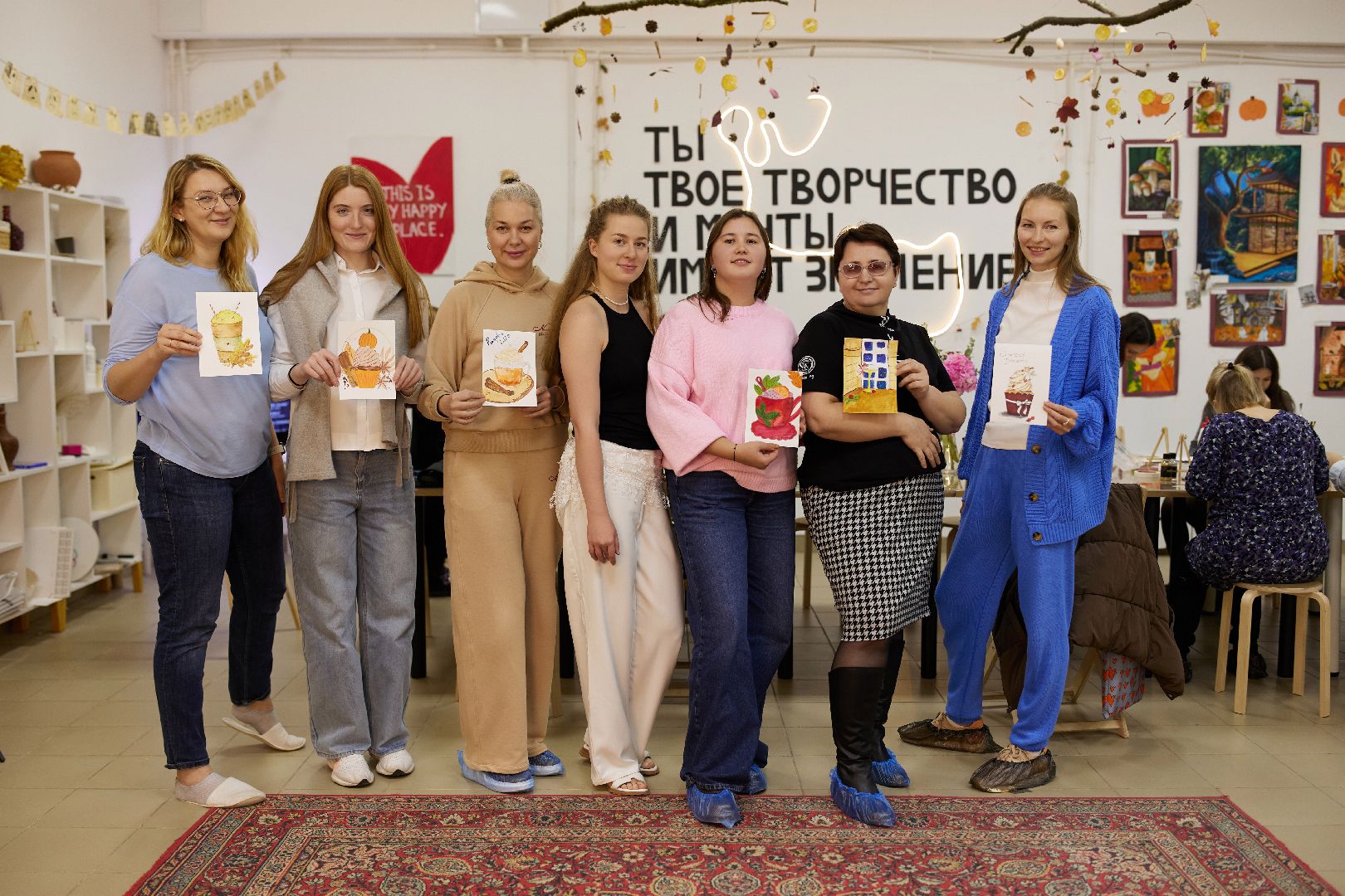 клин, живопись, художница, арт-студия,