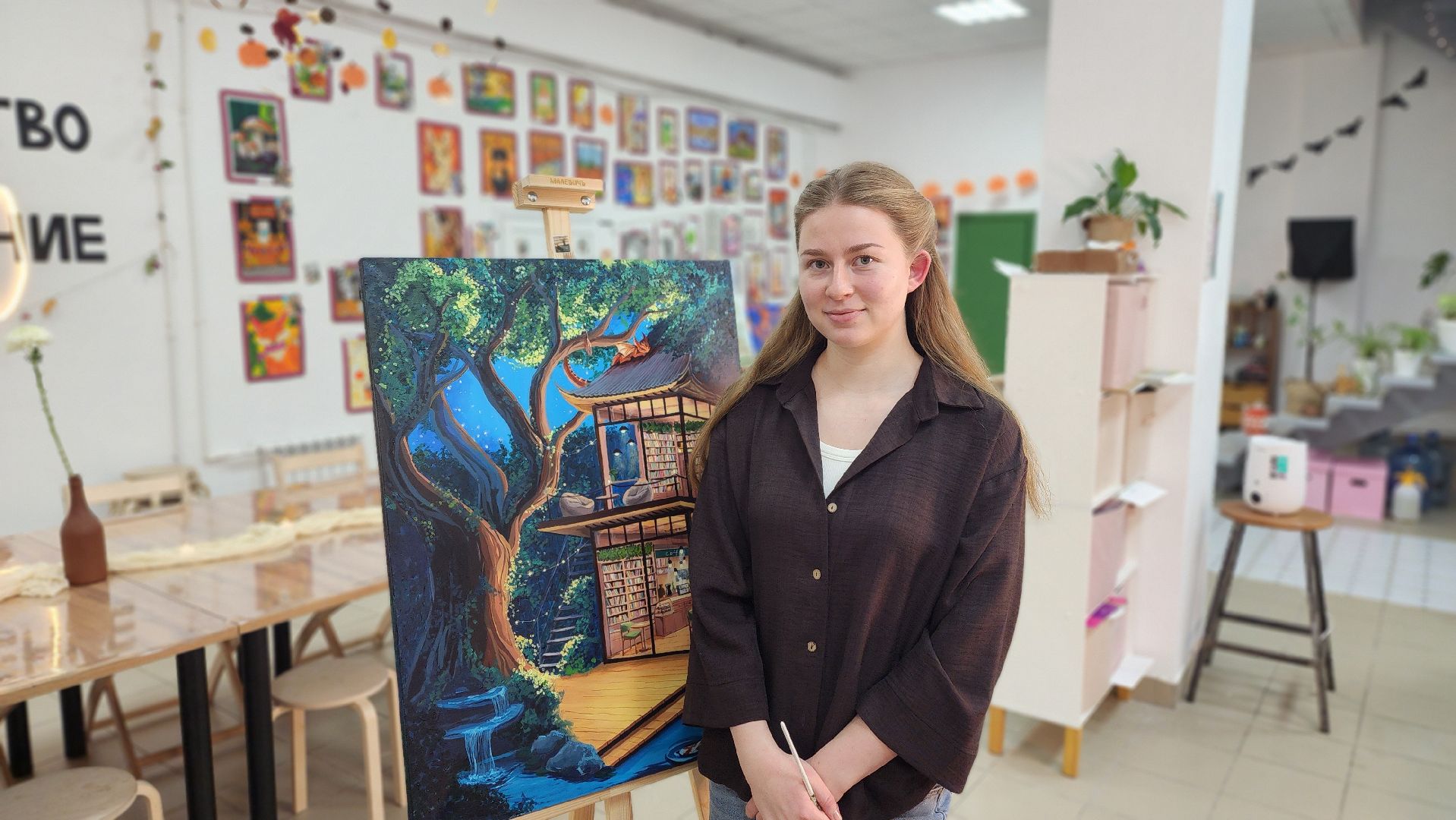 клин, живопись, художница, арт-студия,