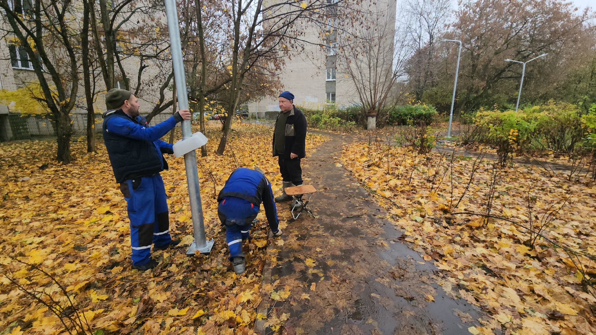 уличное освещение, протвино, благоустройство,