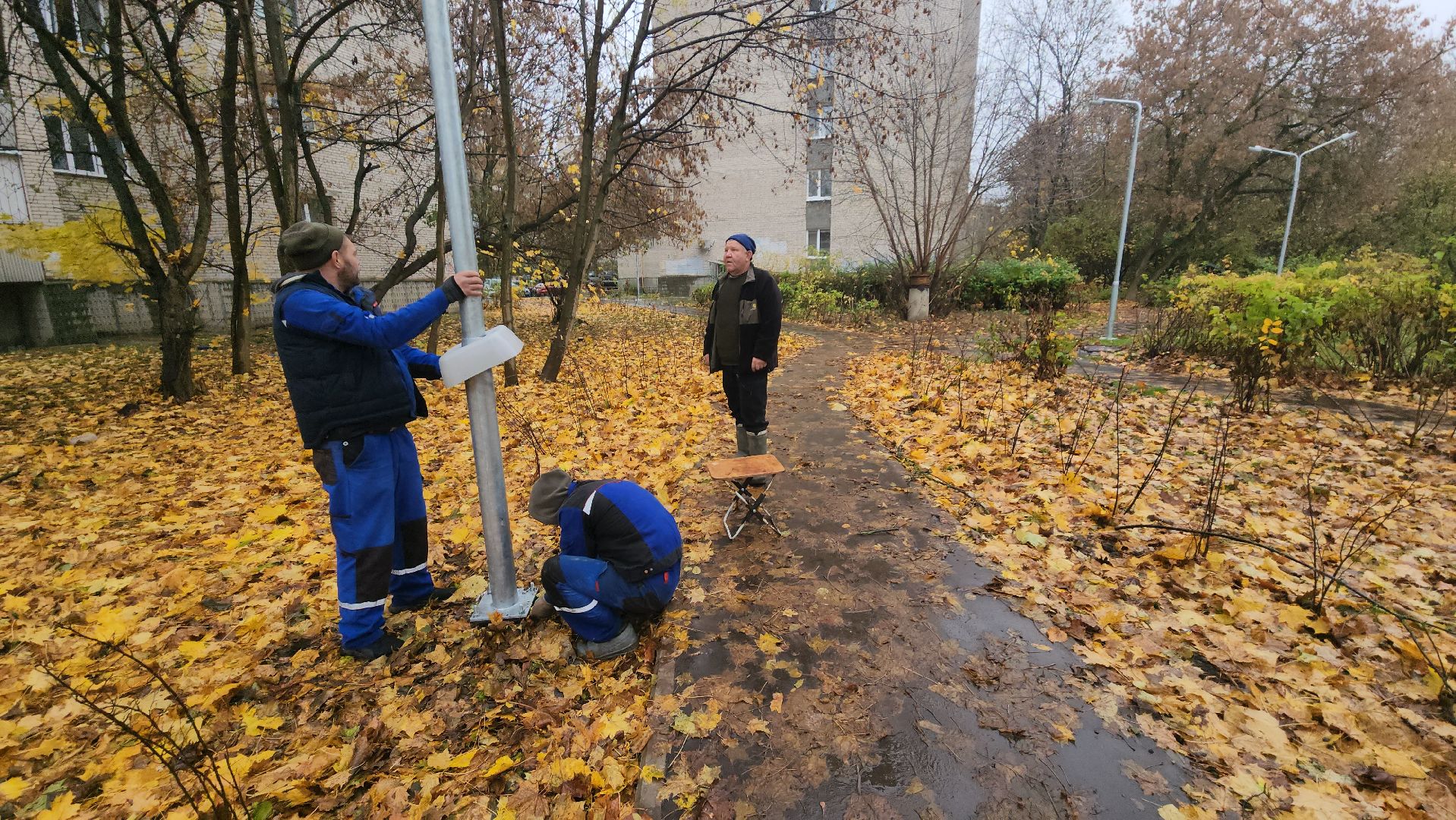 уличное освещение, протвино, благоустройство,