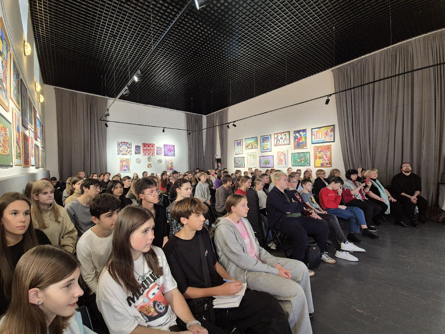 дши им якова флиера, детская школа искусств, встреча с актером, орехово-зуево,