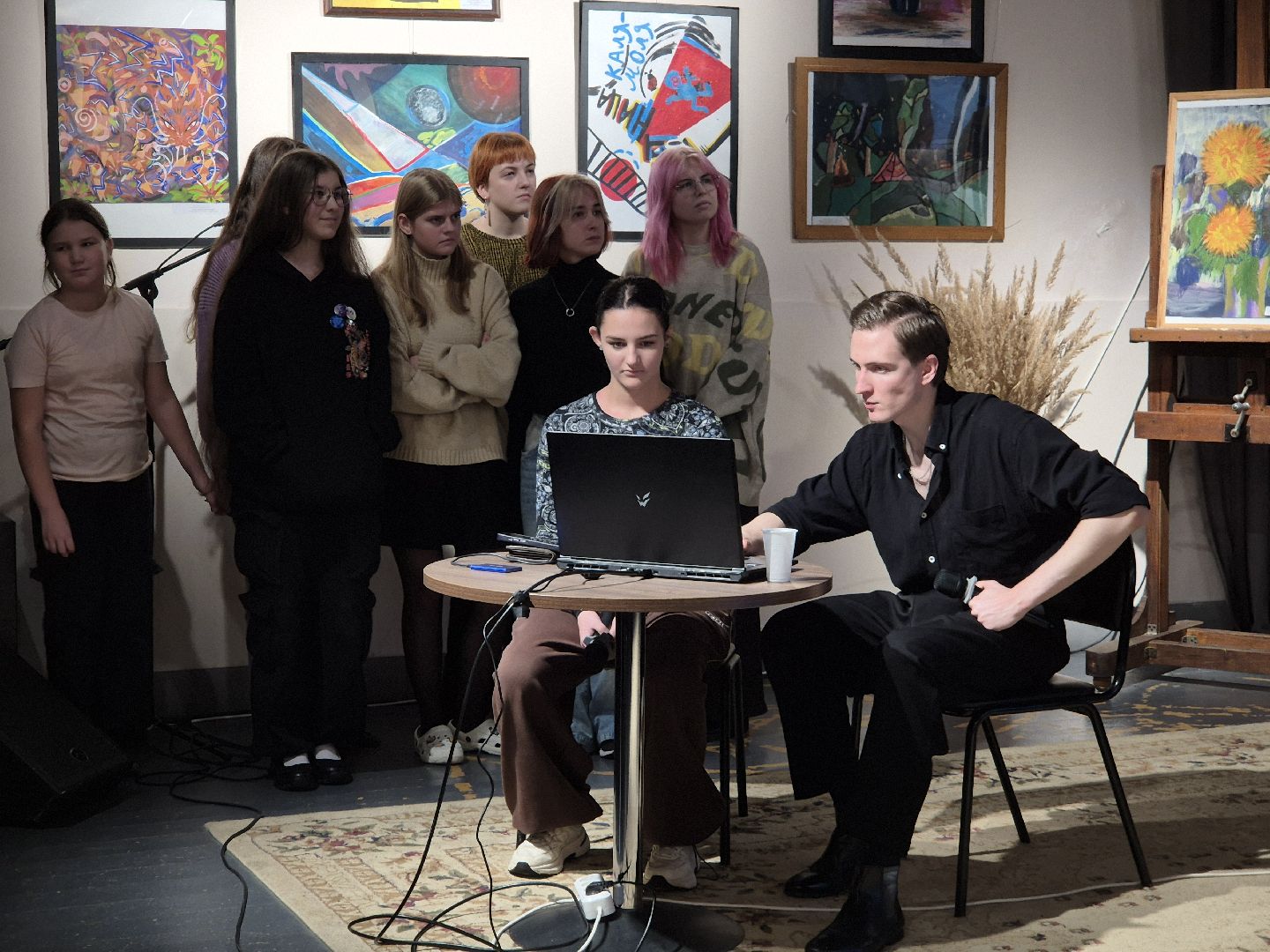 дши им якова флиера, детская школа искусств, встреча с актером, орехово-зуево,