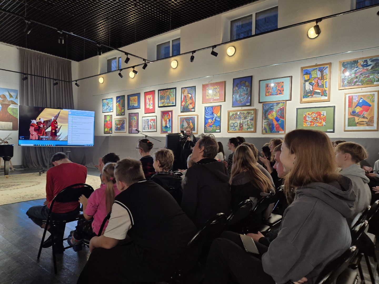 дши им якова флиера, детская школа искусств, встреча с актером, орехово-зуево,