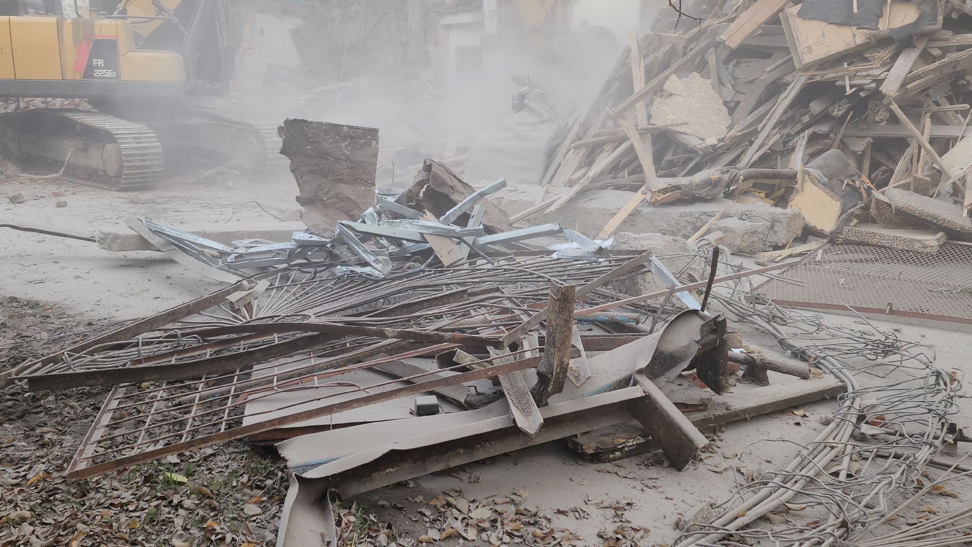 луховицы, благоустройство, снос аварийного дома,