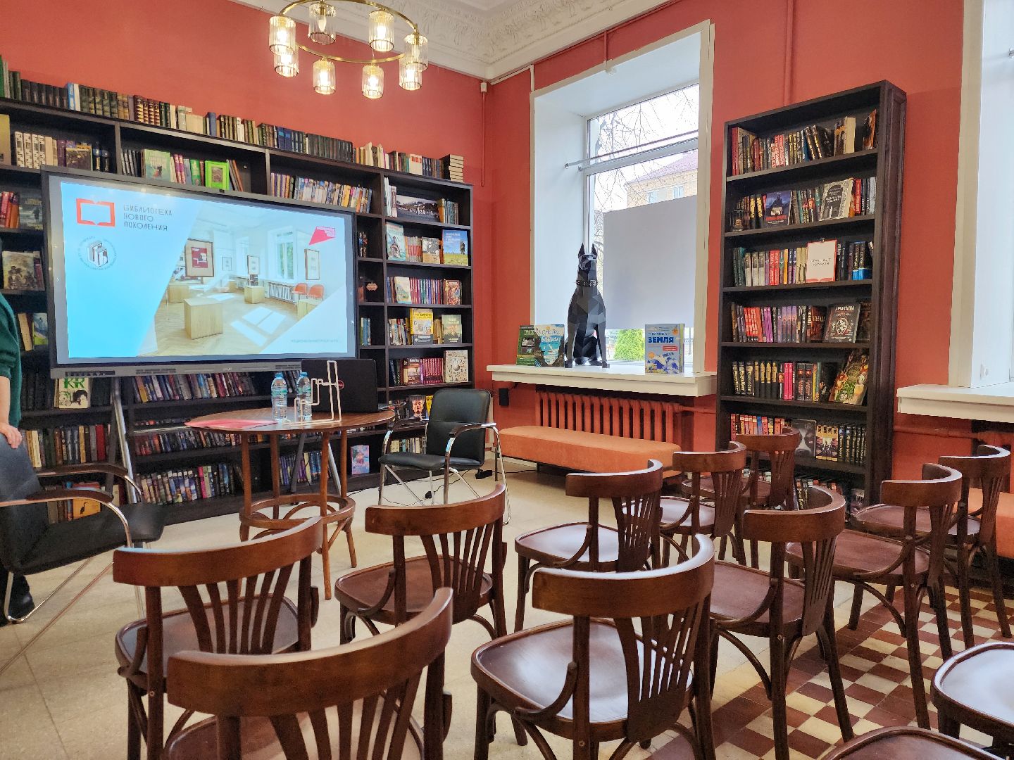 электросталь, день открытых дверей, ремонт, библиотека, книги, общество, открытие библиотеки,