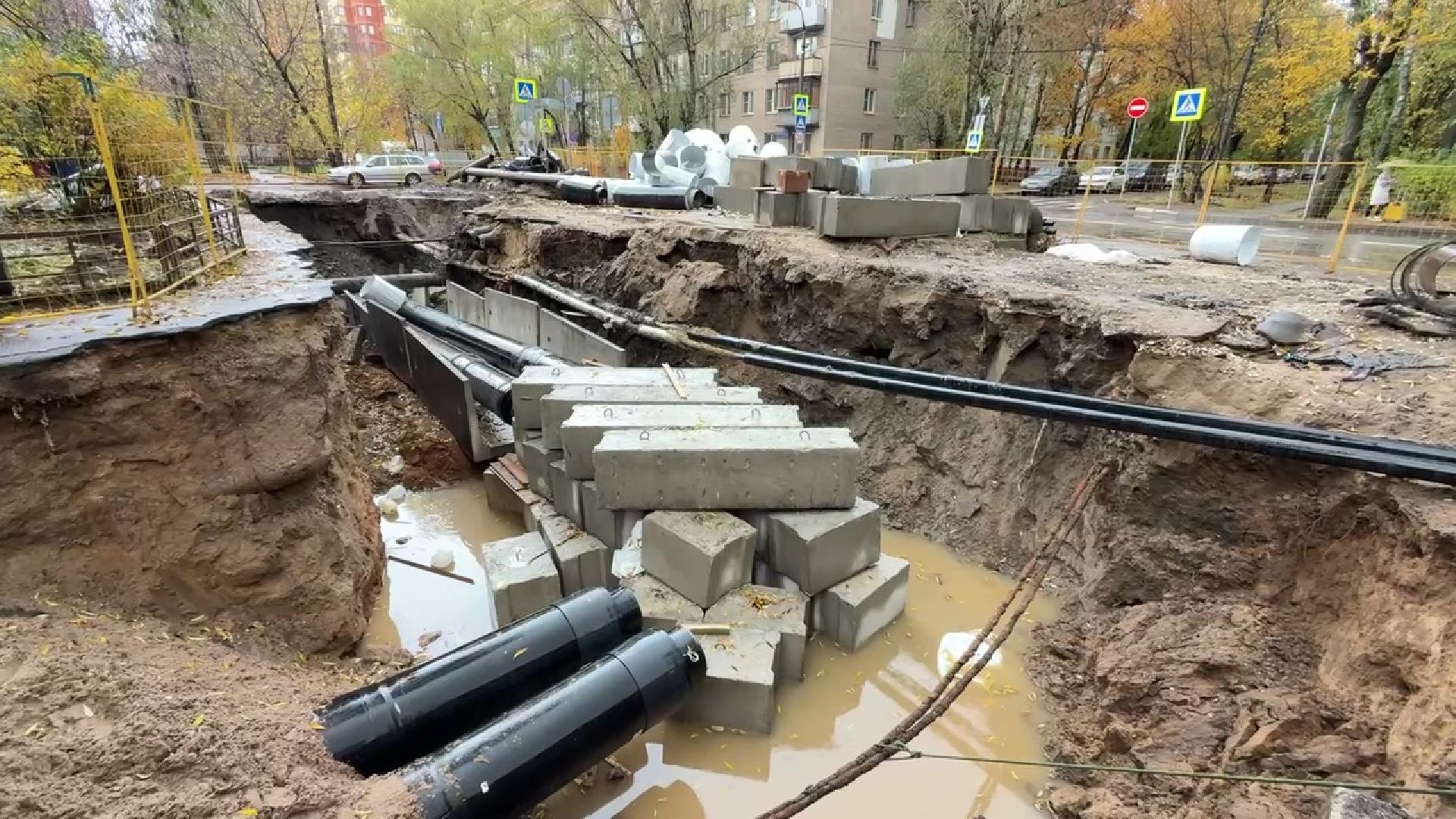 Реутов, реконструкция, теплосети, замена труб, байпасы,